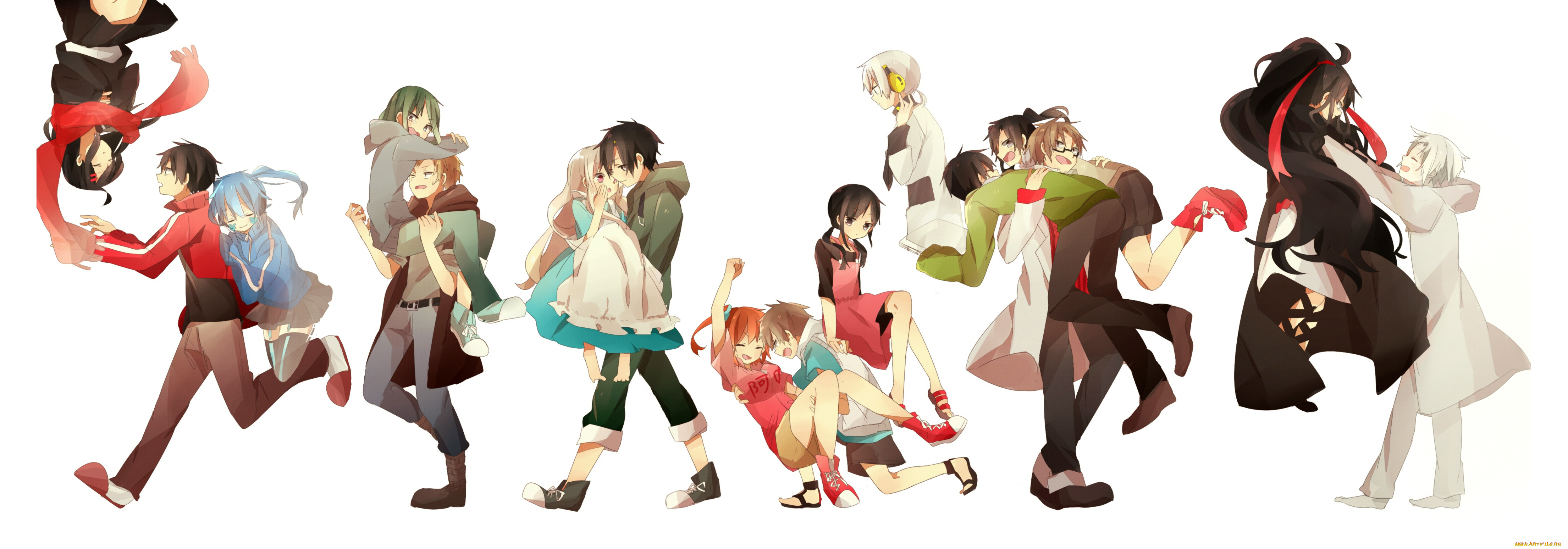 аниме, kagerou, project, kagerou, project