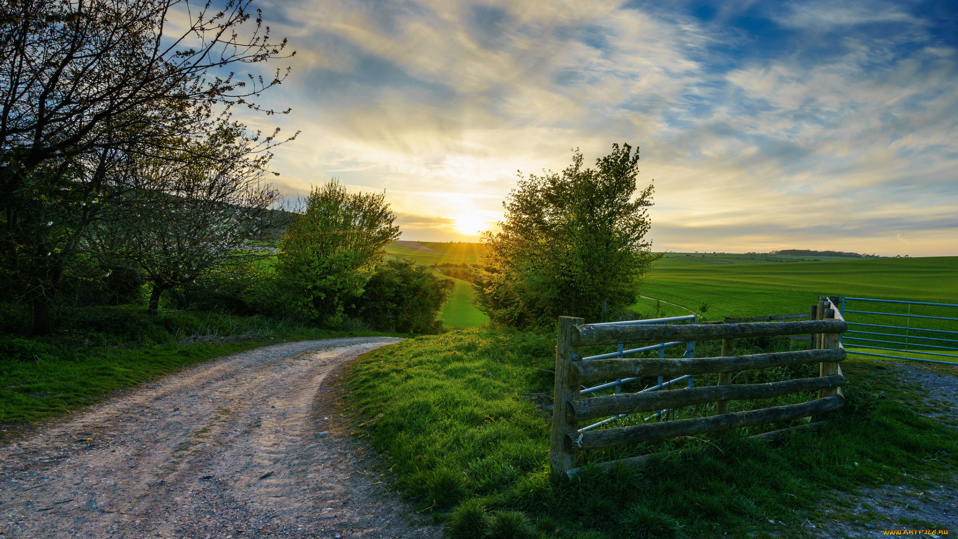 природа, дороги, тракт