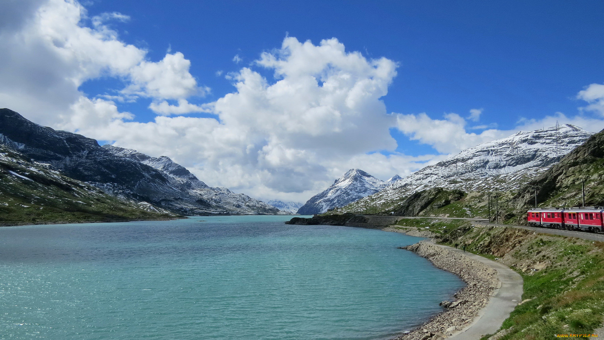 природа, реки, озера, озеро, горы