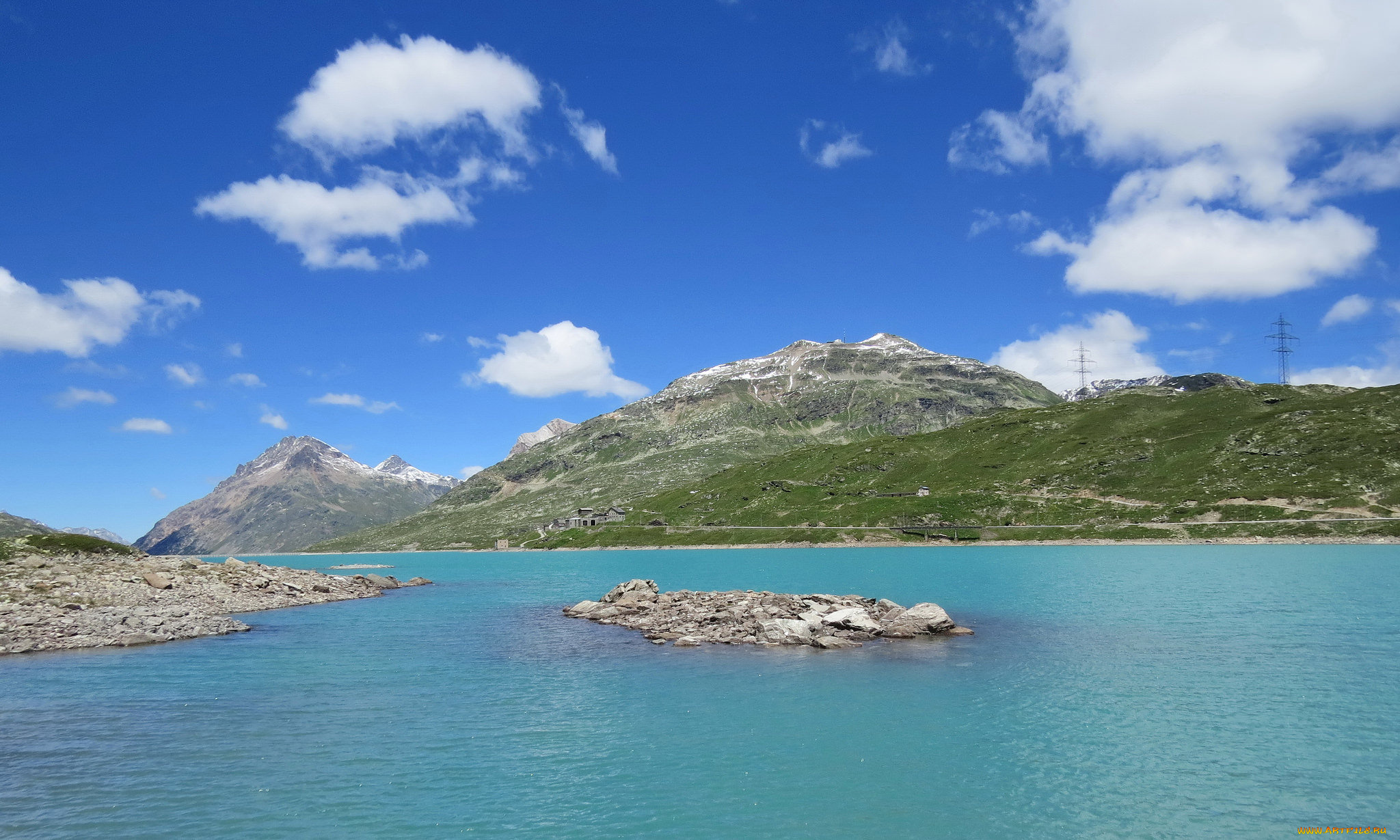 природа, реки, озера, озеро, горы