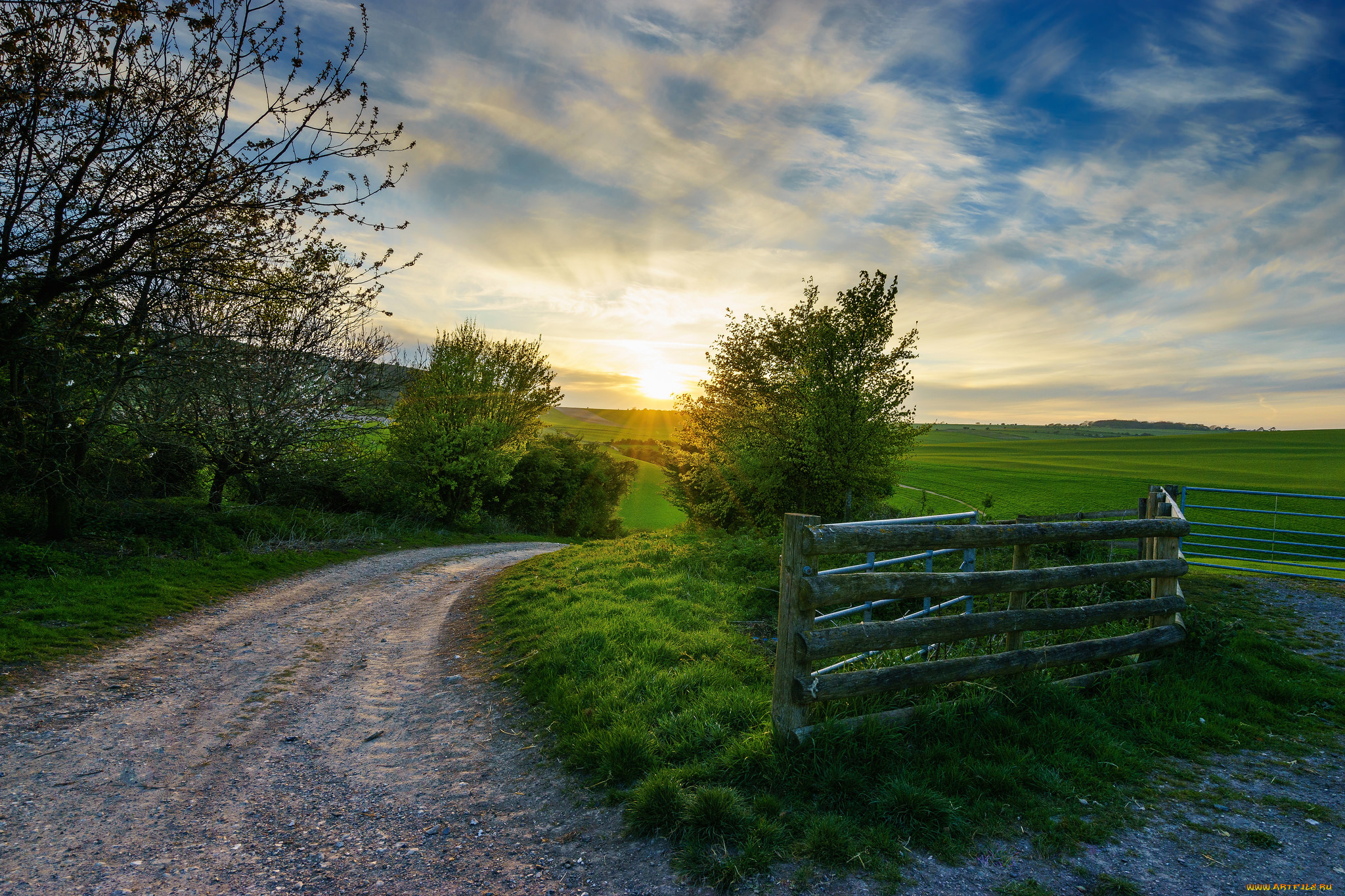 природа, дороги, тракт