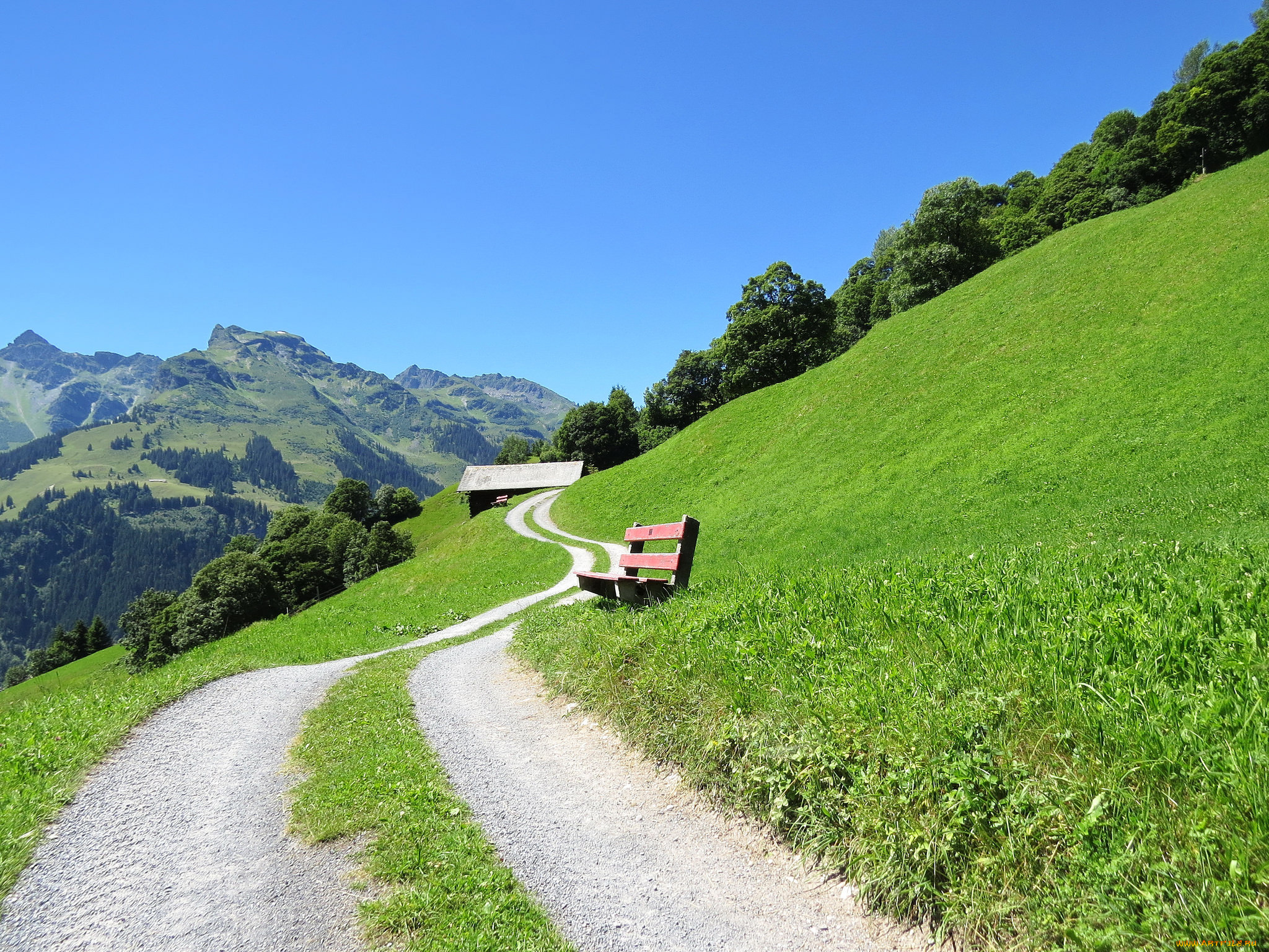 природа, дороги, дорога, горы