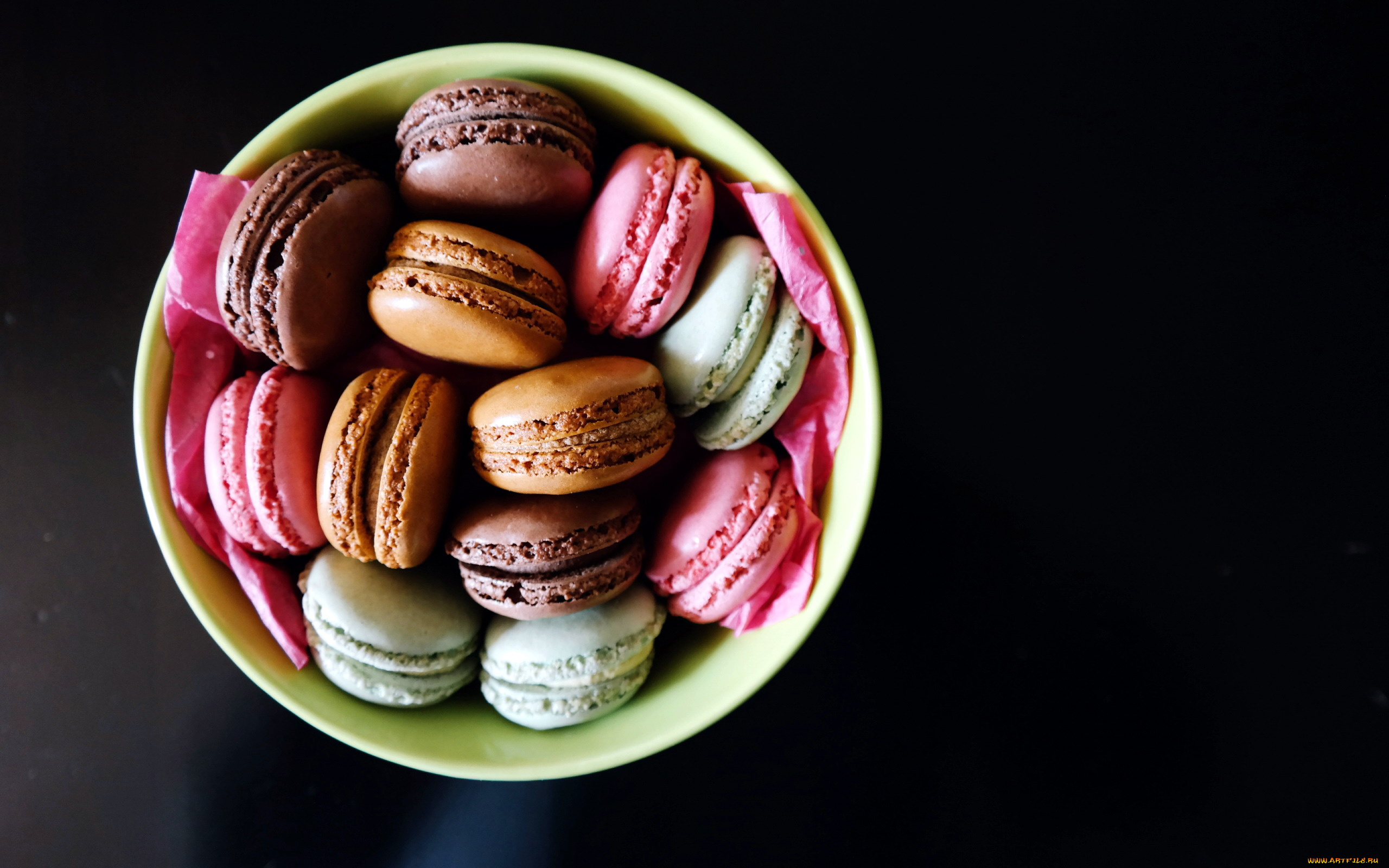 еда, макаруны, ассорти, лакомство