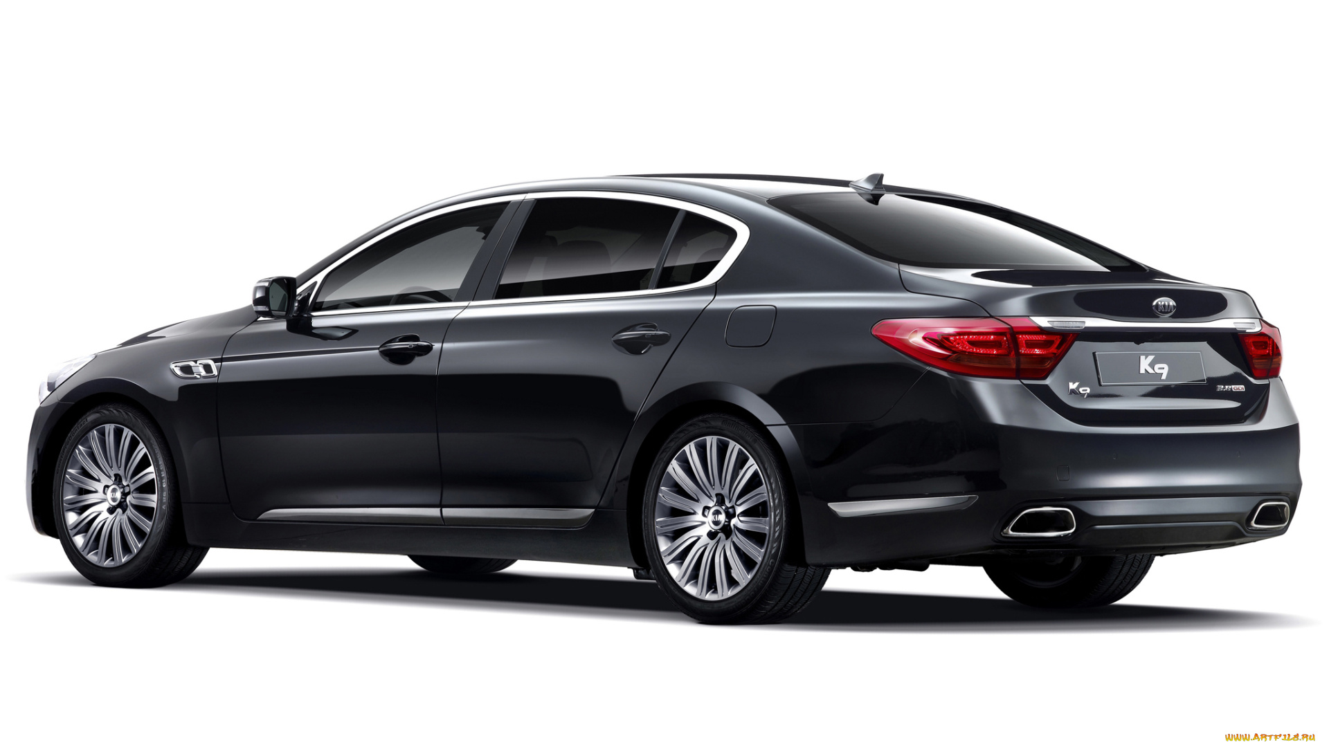 kia, k9, 2012, автомобили, kia, k9, 2012, чёрный