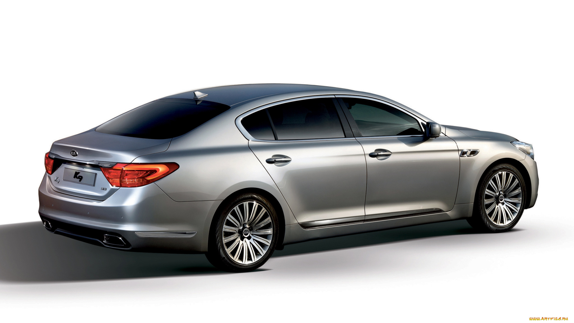 kia, k9, 2012, автомобили, kia, k9, 2012, серебряный, металлик