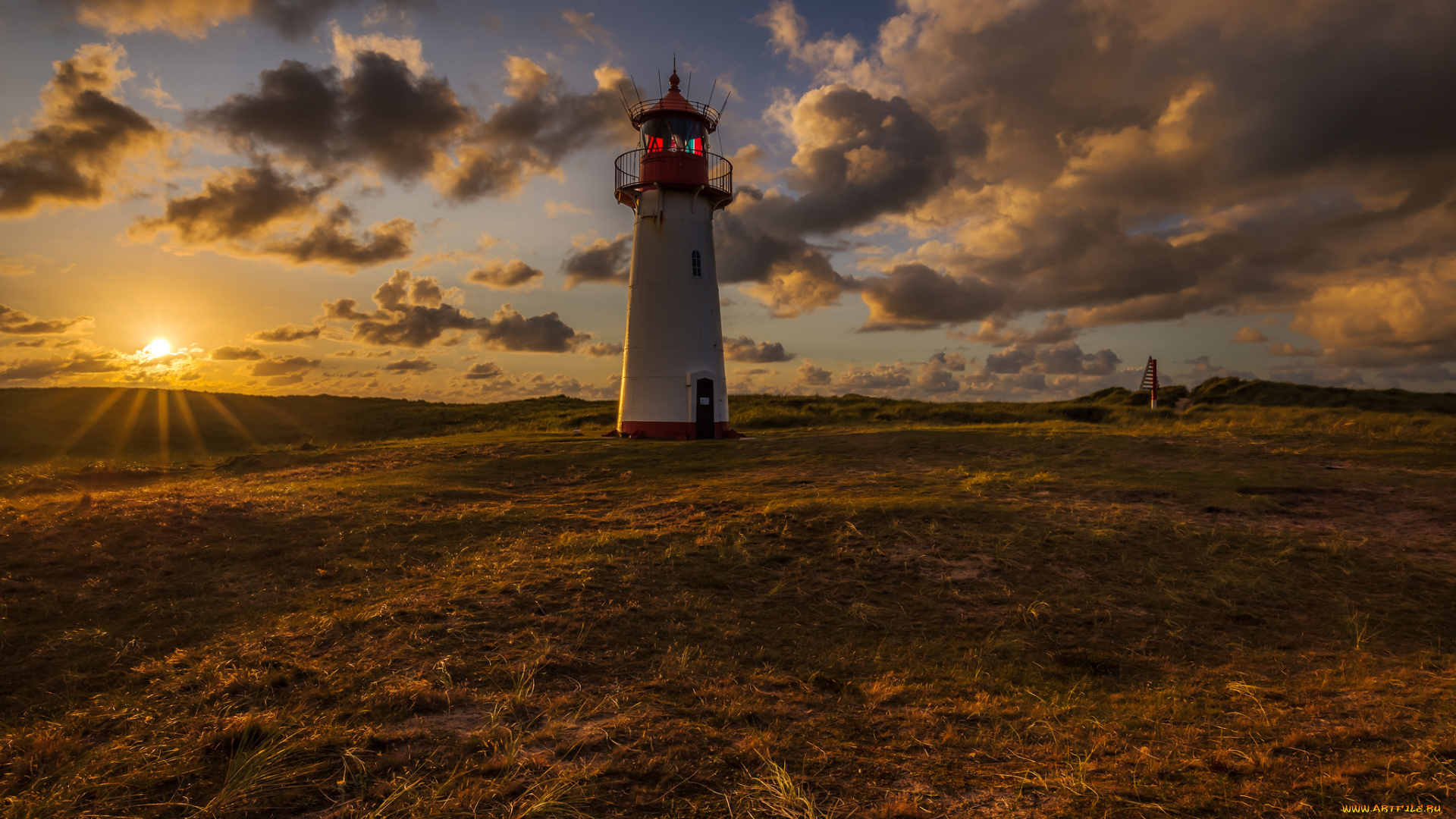 природа, маяки, простор