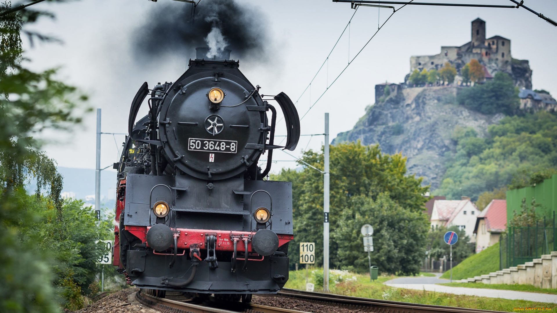 техника, паровозы, состав, локомотив