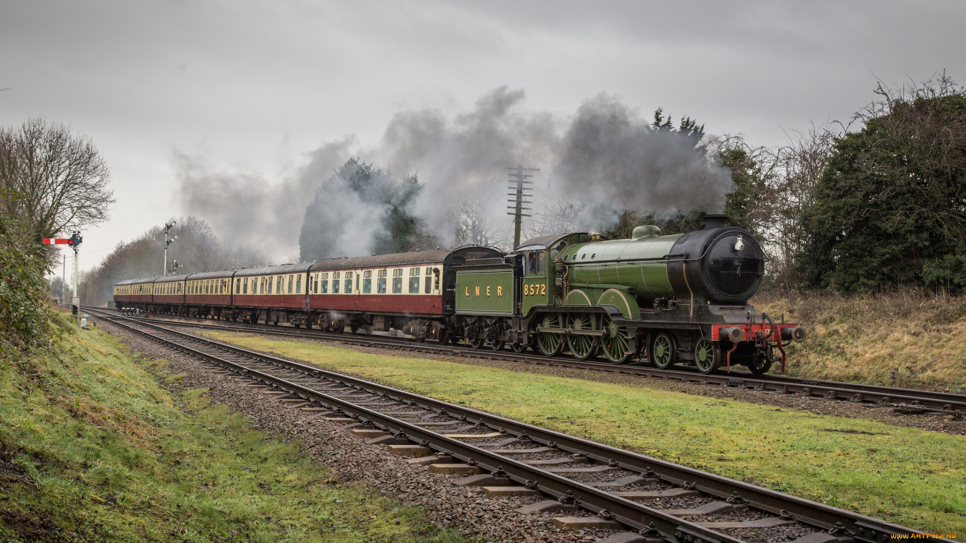 техника, паровозы, состав, локомотив