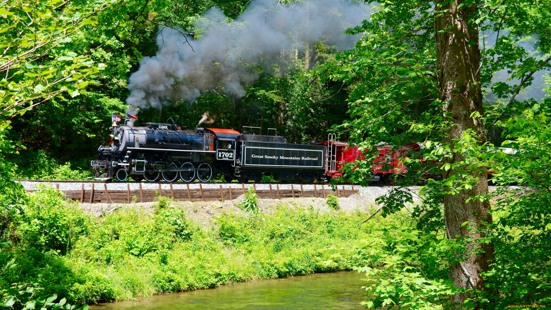 техника, паровозы, состав, локомотив