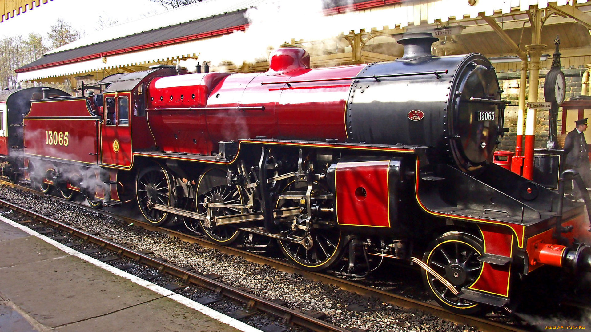 техника, паровозы, состав, локомотив