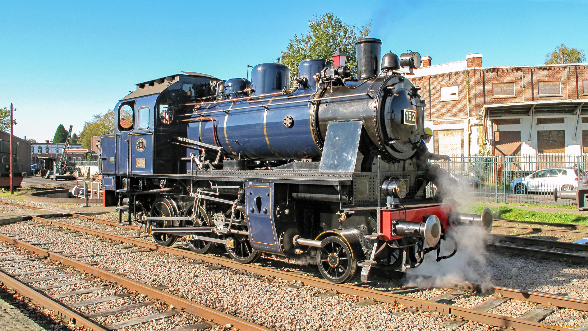 техника, паровозы, состав, локомотив