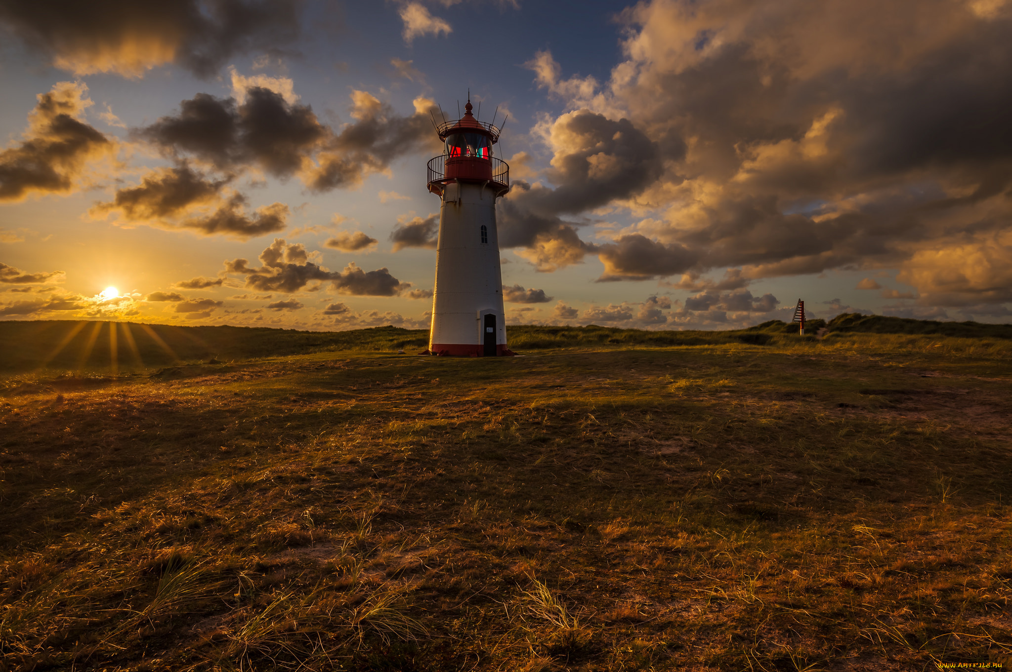 природа, маяки, простор