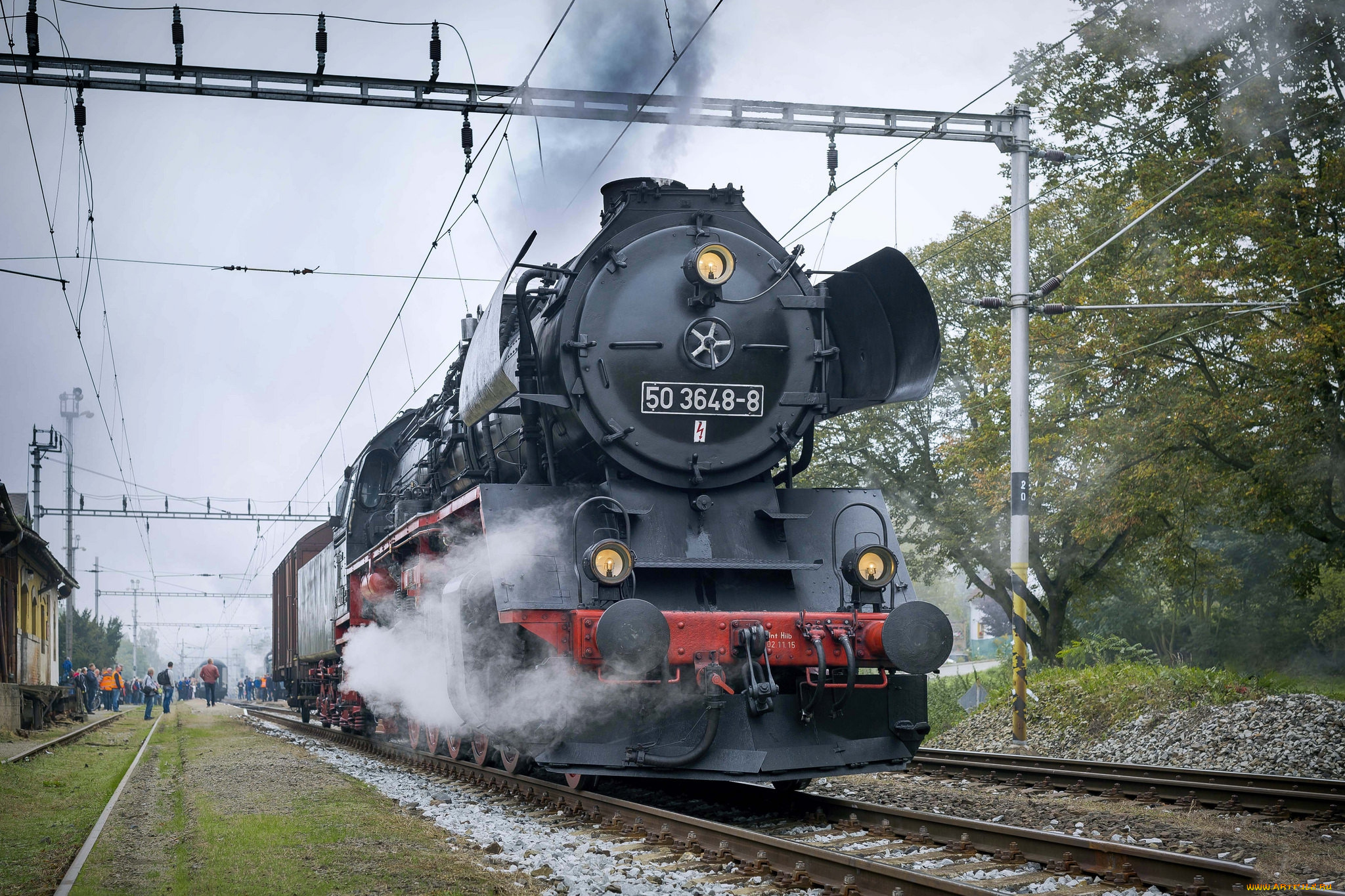 техника, паровозы, состав, локомотив