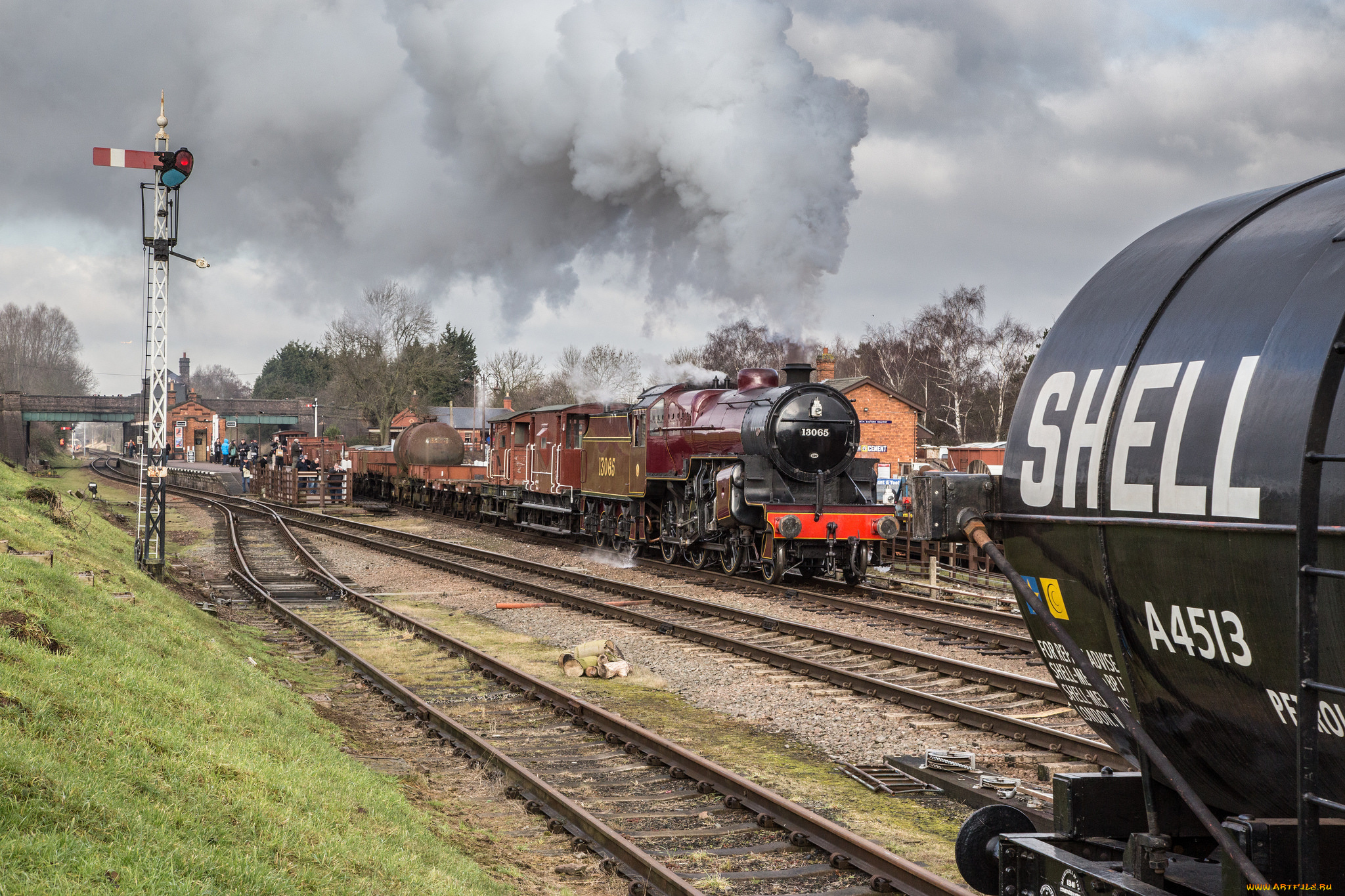 техника, паровозы, состав, локомотив