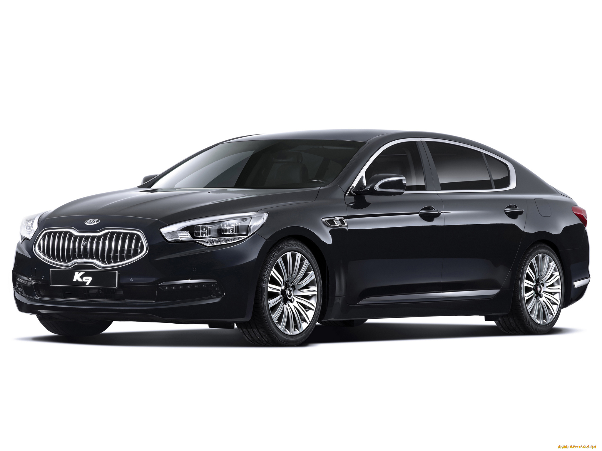 kia, k9, 2012, автомобили, kia, k9, 2012, чёрный