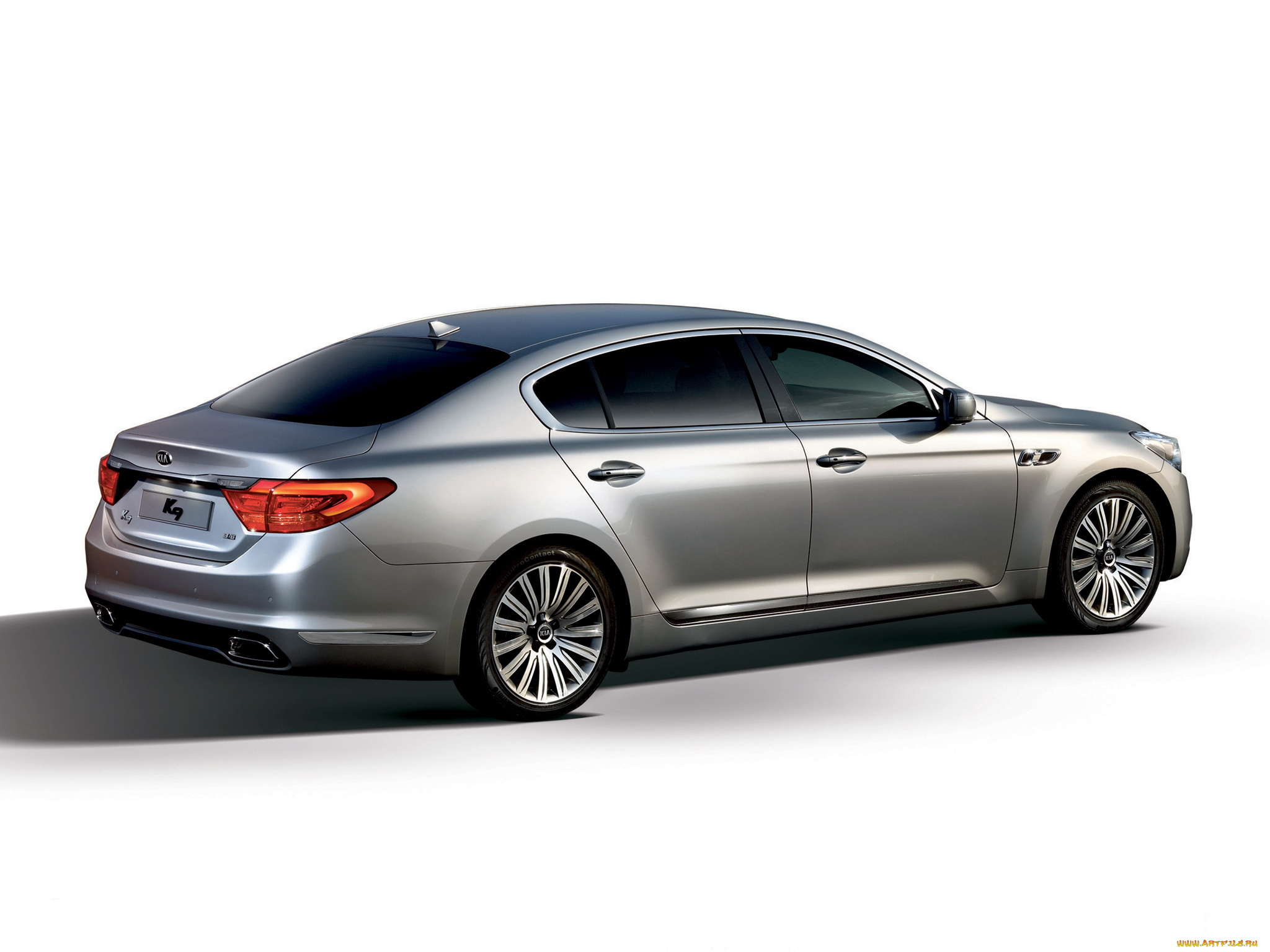 kia, k9, 2012, автомобили, kia, k9, 2012, серебряный, металлик