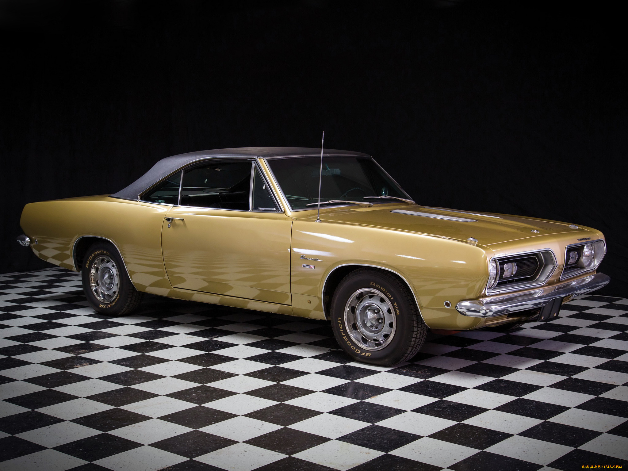 plymouth, barracuda, hardtop, 1968, автомобили, plymouth, barracuda, hardtop, 1968