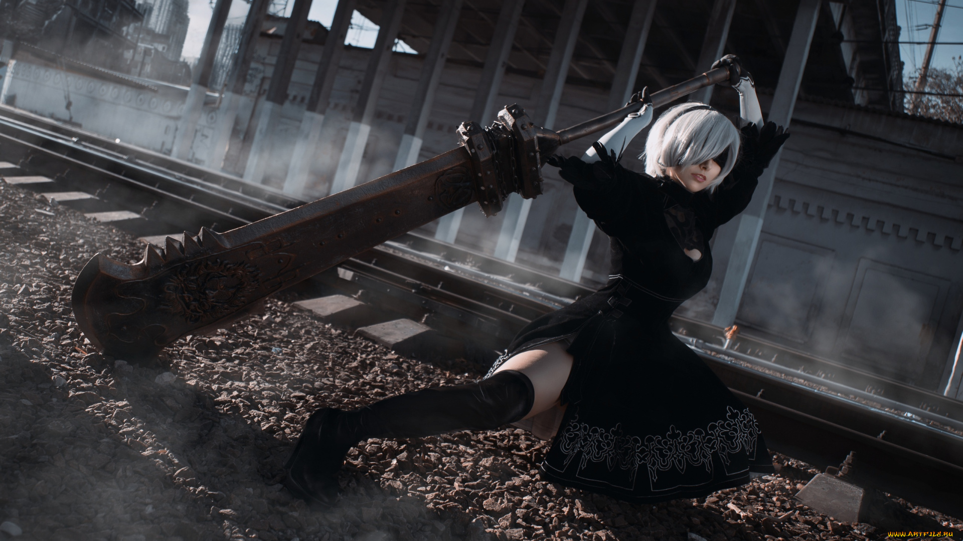 девушки, -unsort, , девушки, с, оружием, оружие, девушка, андроид, 2в, faritio