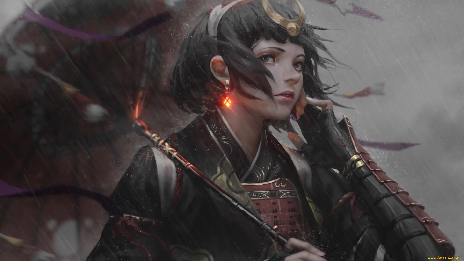 guweiz, фэнтези, девушки, девушка