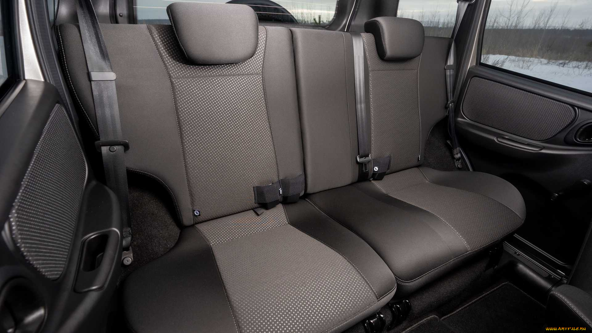 lada, niva, travel, автомобили, интерьеры, задние, сиденья, lada, niva, travel, салон, ru, motor1