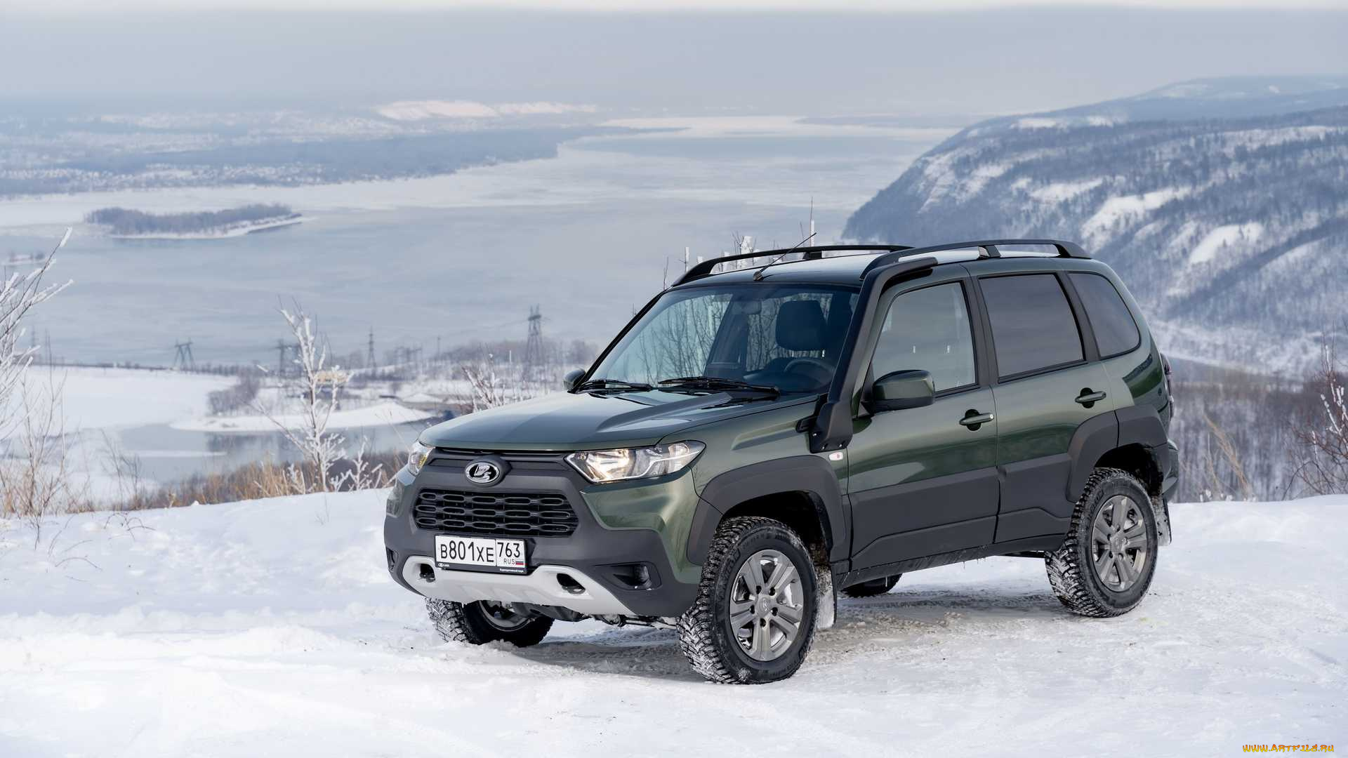 lada, niva, travel, автомобили, ваз, внедорожник, lada, niva, travel, зима, гора, отважная