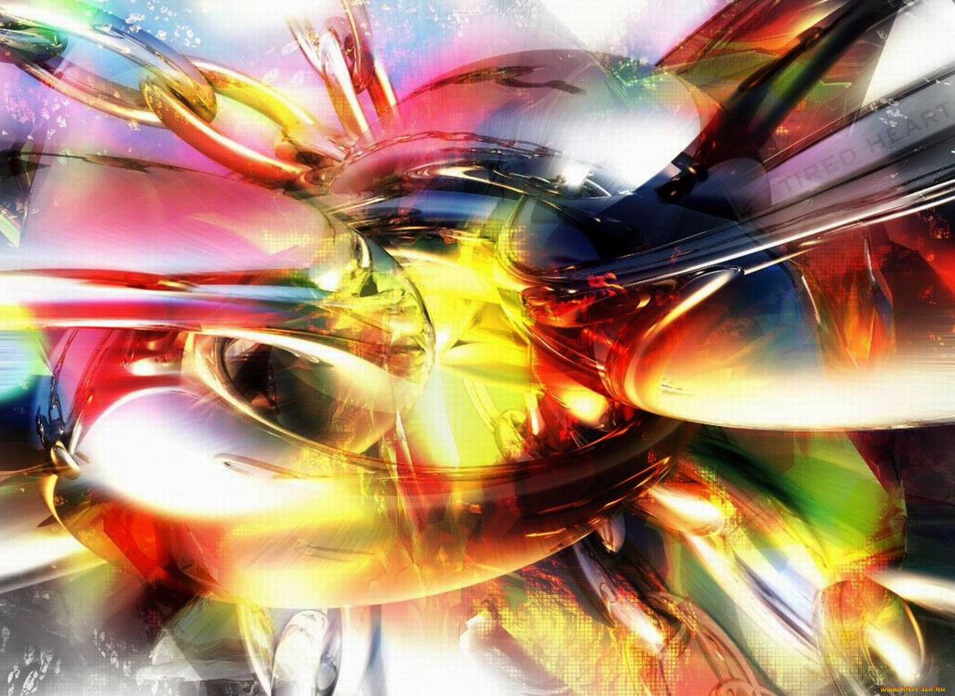 3д, графика, абстракция, , abstract, объект