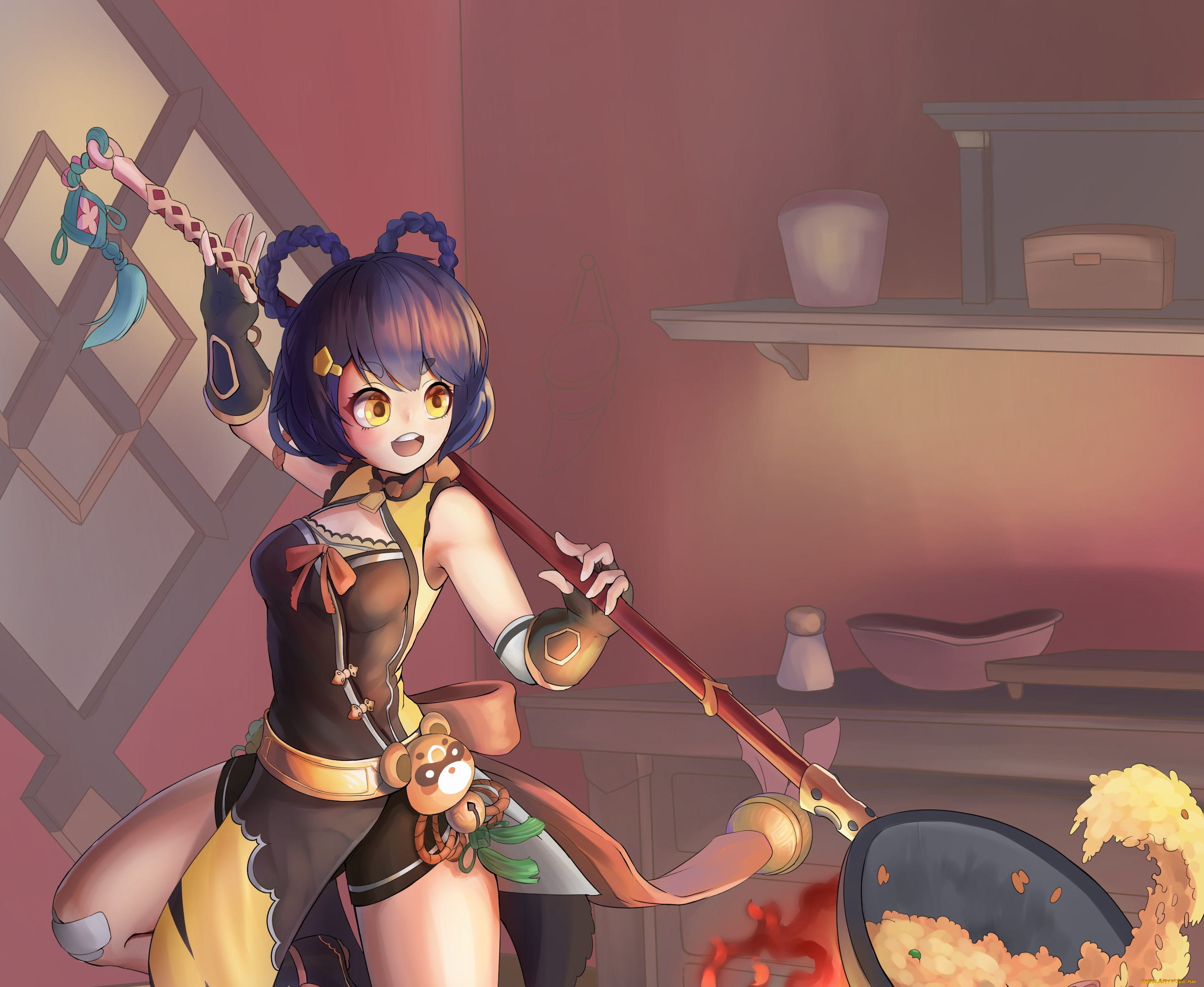 аниме, genshin, impact, genshin, impact