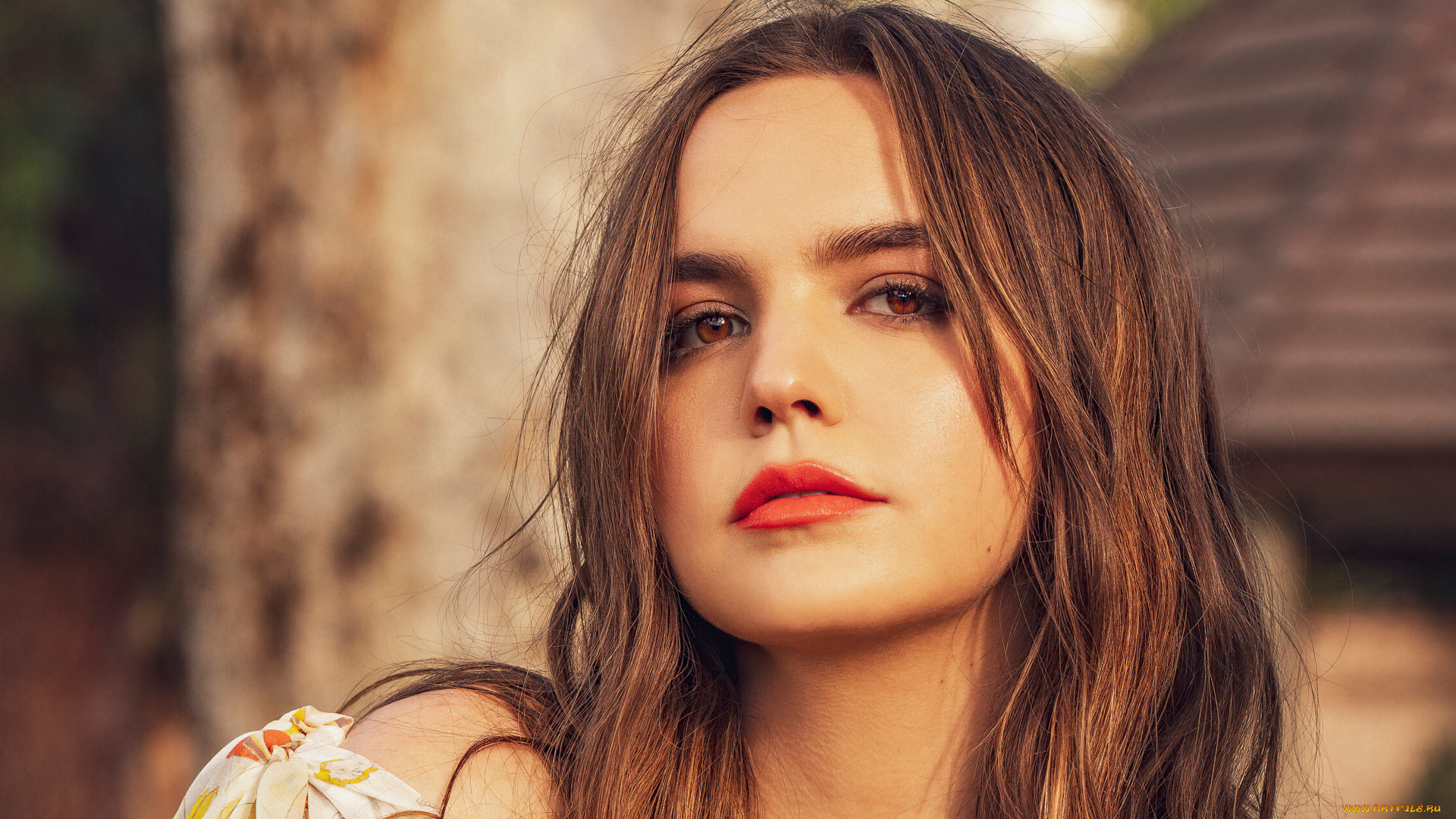 девушки, bailee, madison, шатенка, лицо