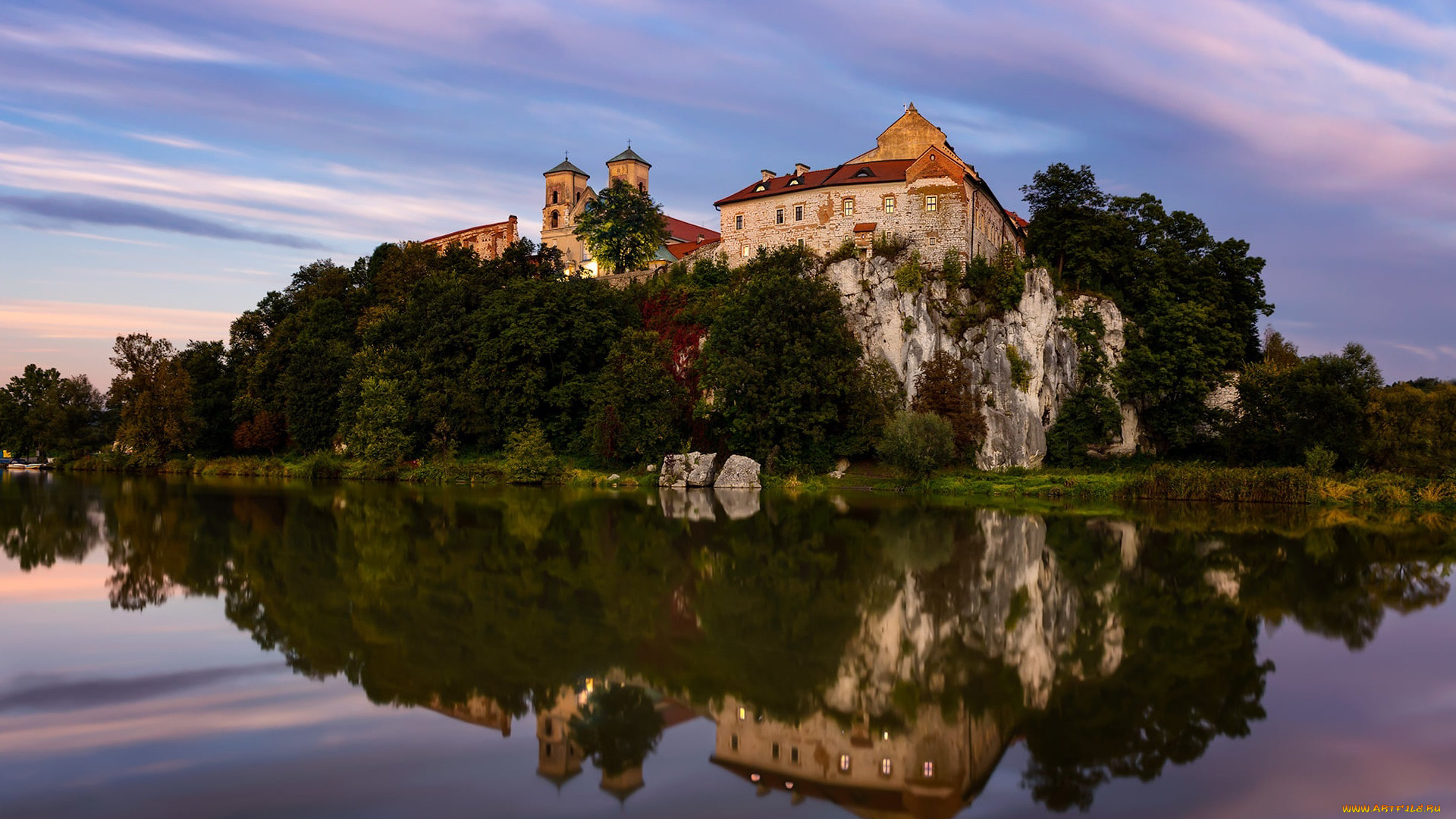 benedictine, abbey, города, краков, , польша, benedictine, abbey