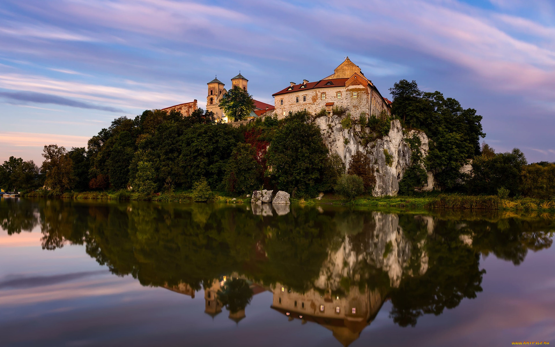 benedictine, abbey, города, краков, , польша, benedictine, abbey