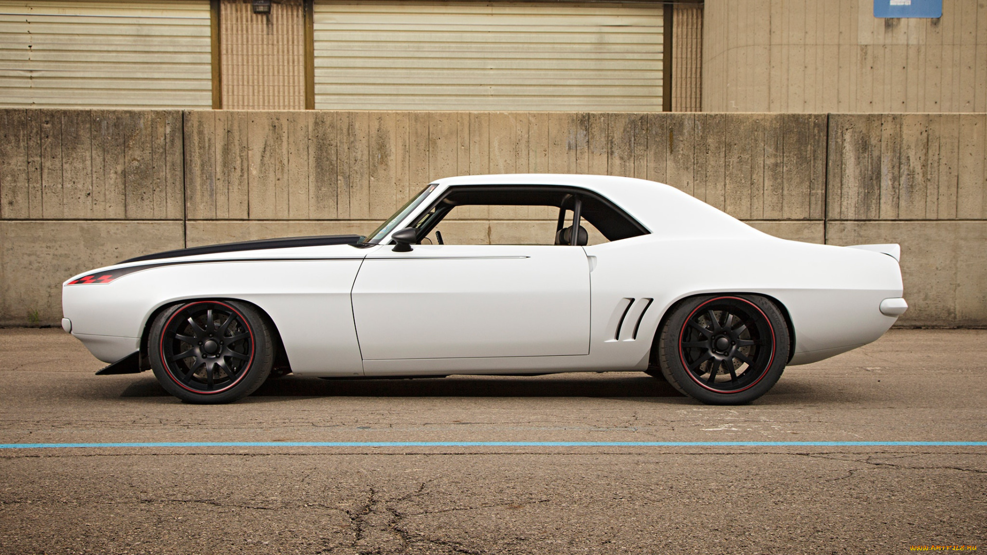 camaro, автомобили, chevrolet, custom, белый