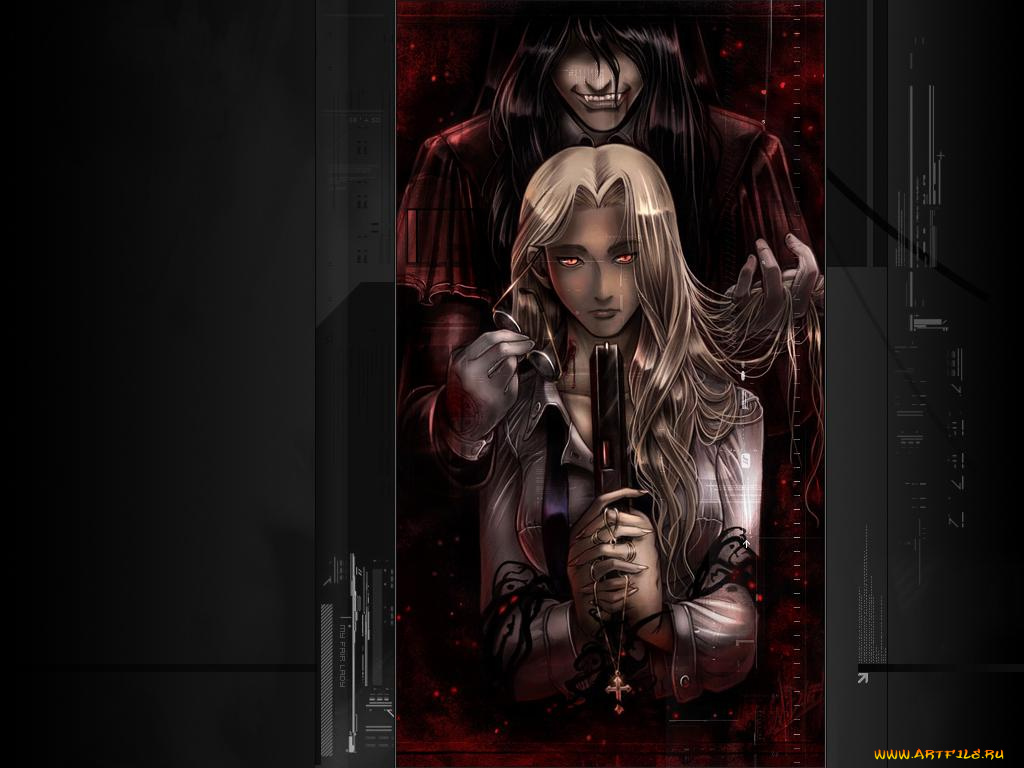 аниме, hellsing