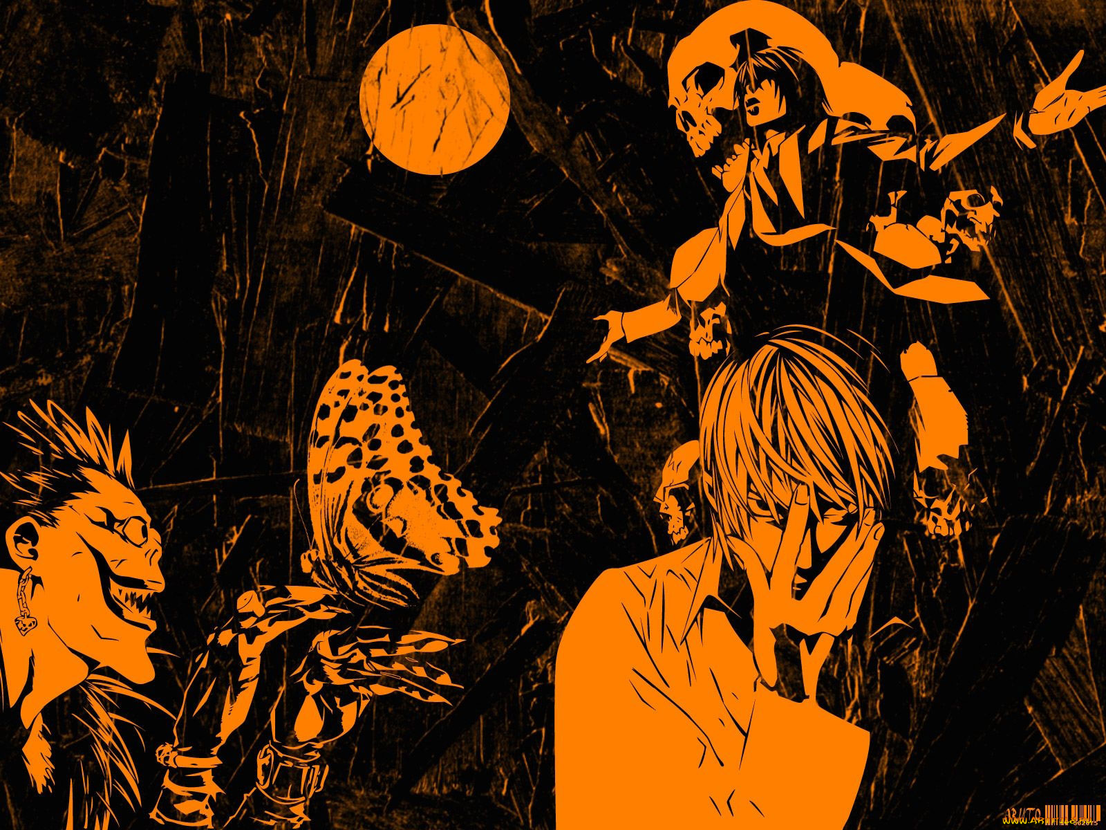 аниме, death, note