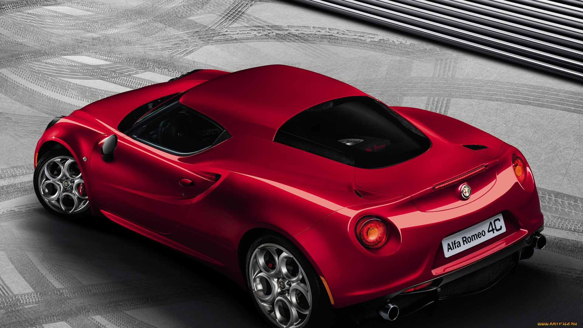 автомобили, alfa, romeo, 4c, sports, car