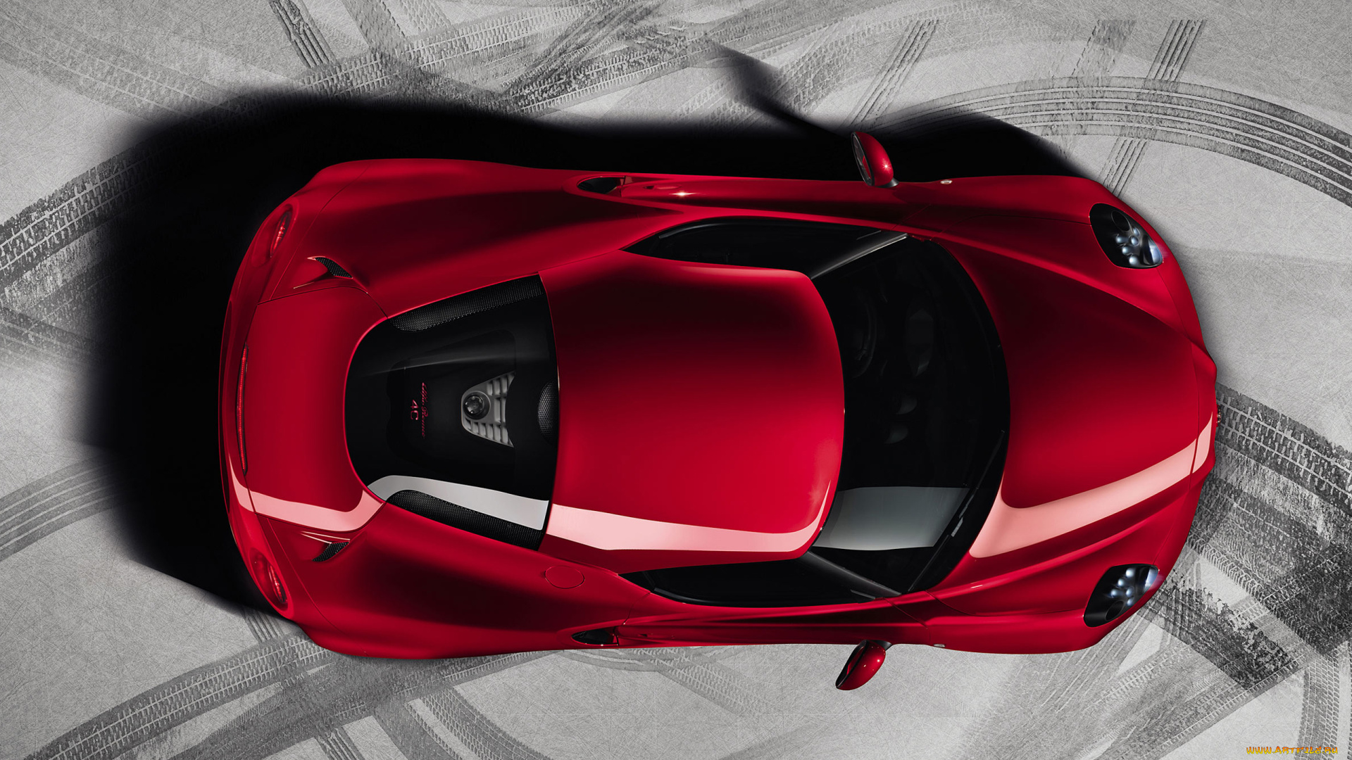 автомобили, alfa, romeo, 4c, sports, car