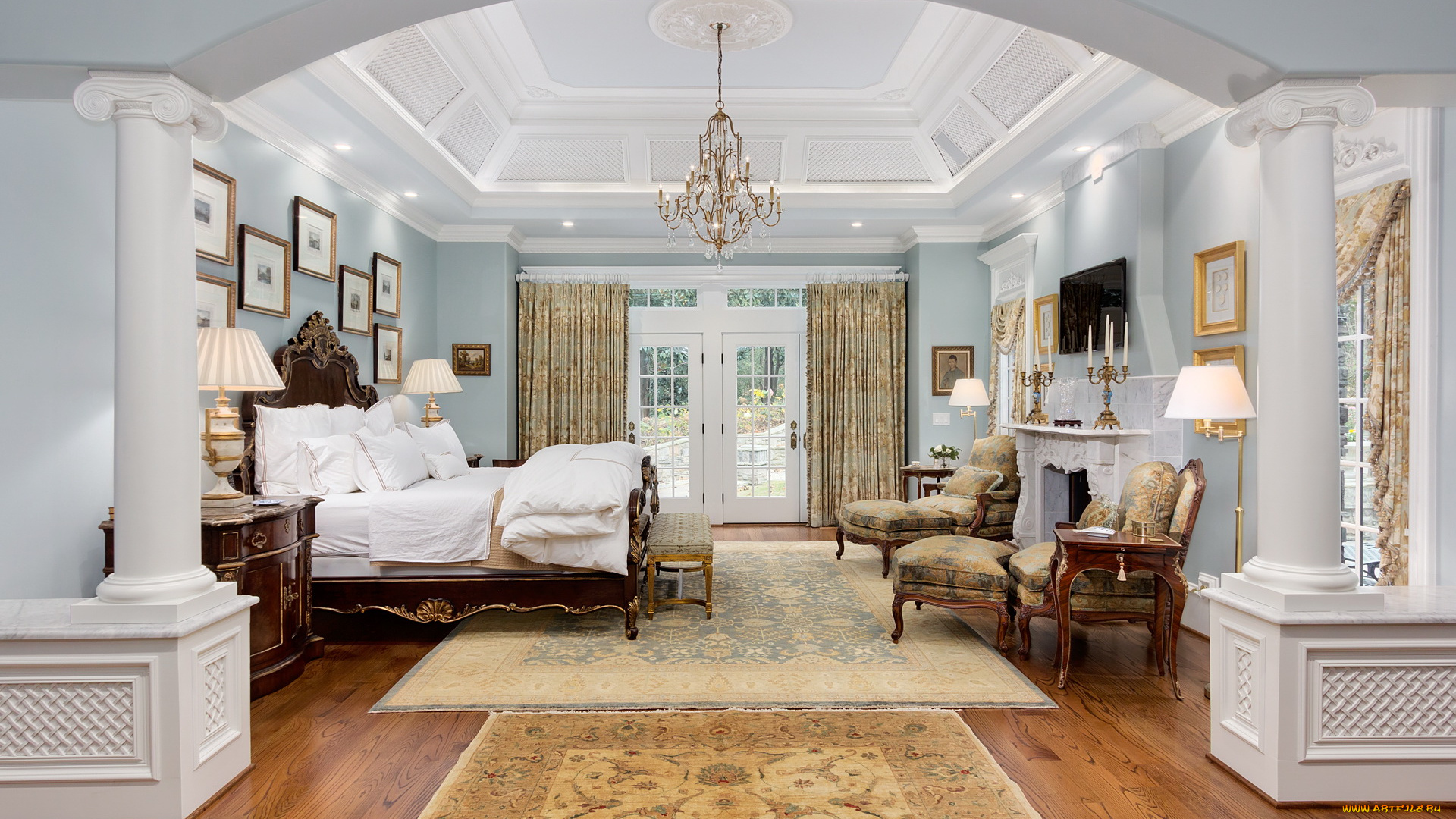 интерьер, спальня