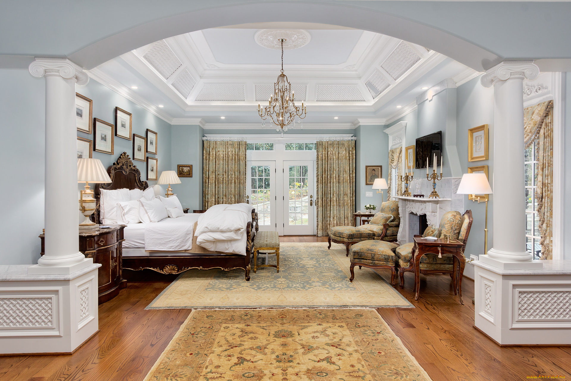 интерьер, спальня