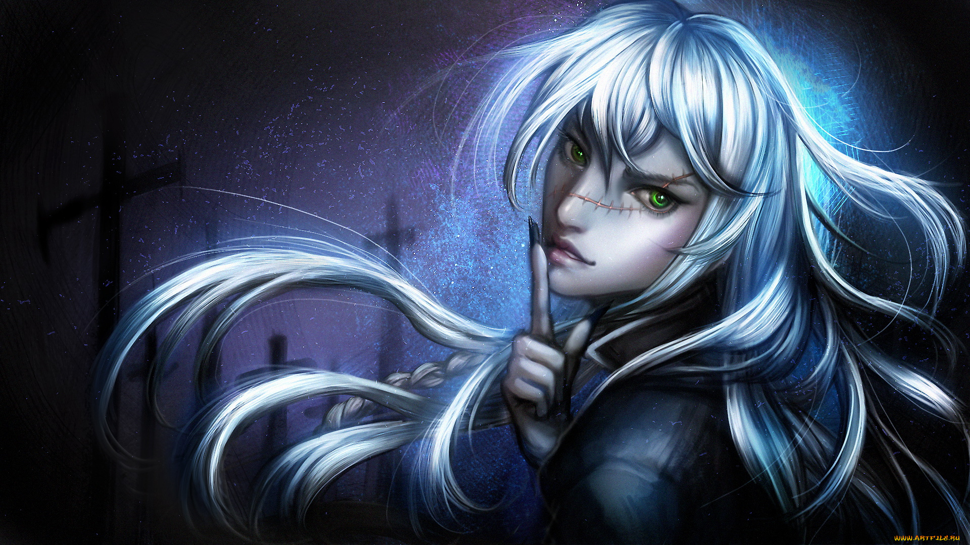 фэнтези, девушки, волосы