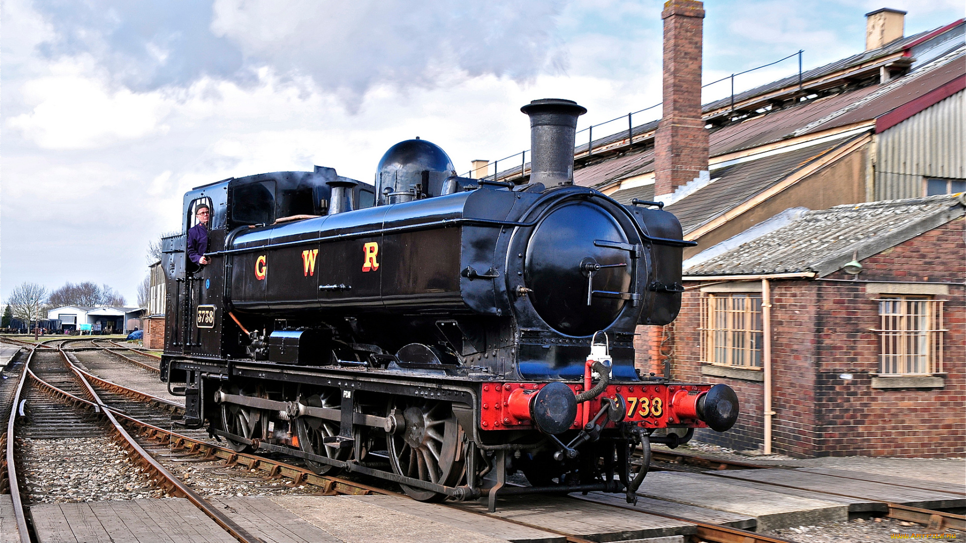 техника, паровозы, паровоз, рельсы, дорога, железная