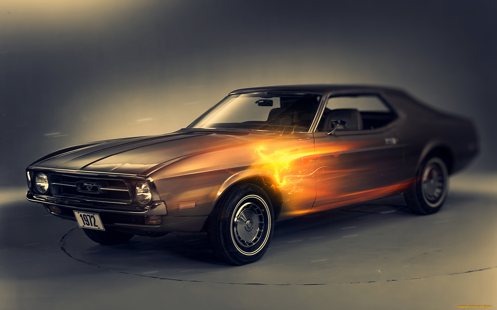 автомобили, mustang, 1972, ford