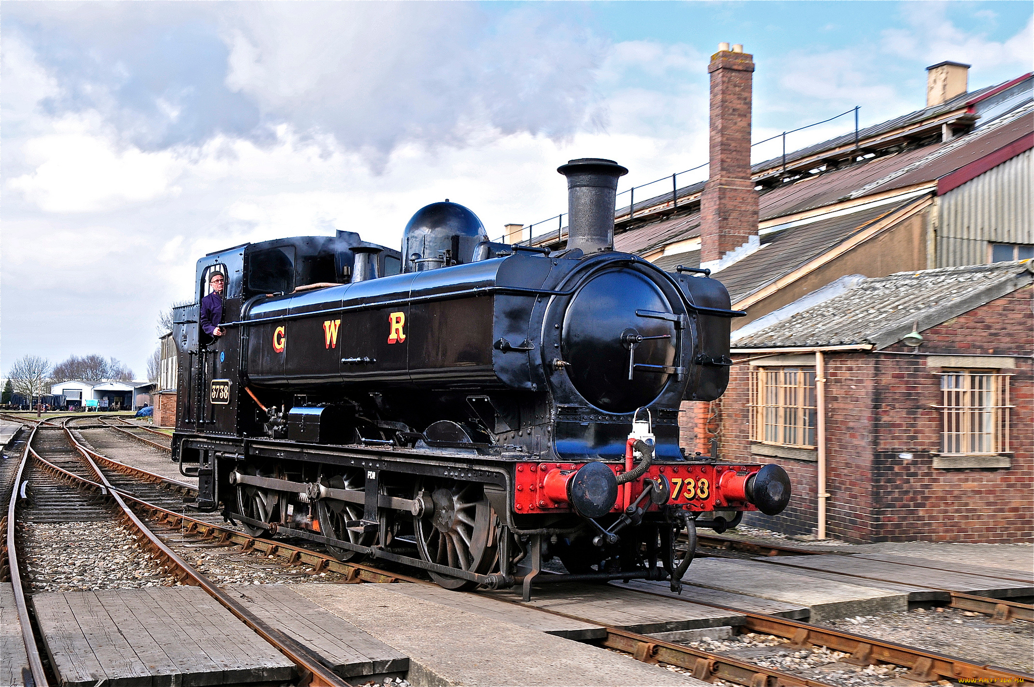 техника, паровозы, паровоз, рельсы, дорога, железная