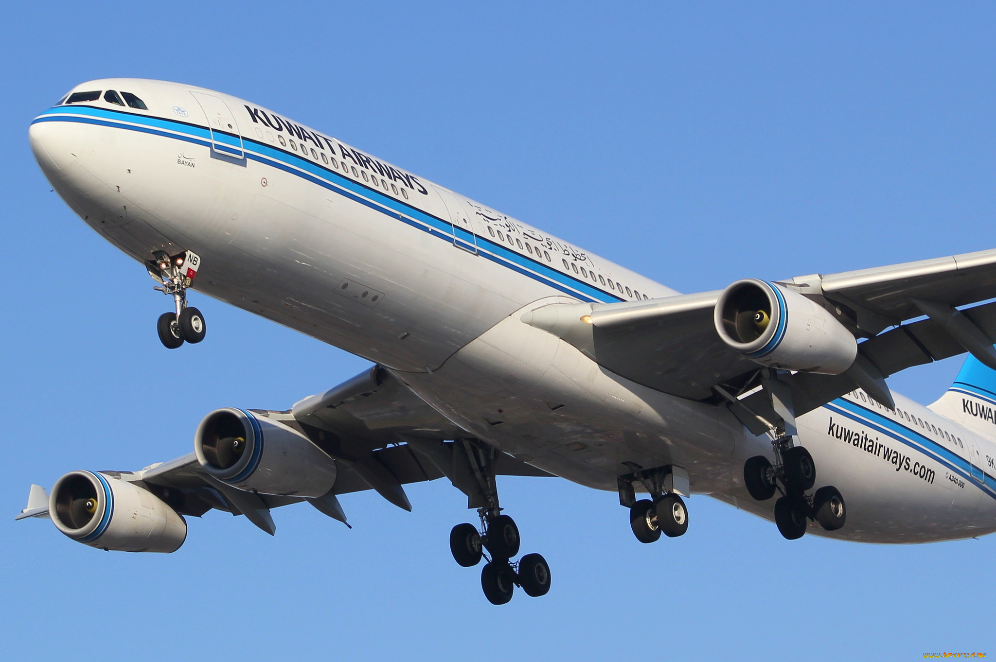 airbus, a340, авиация, пассажирские, самолёты, авиалайнер, небо, полет