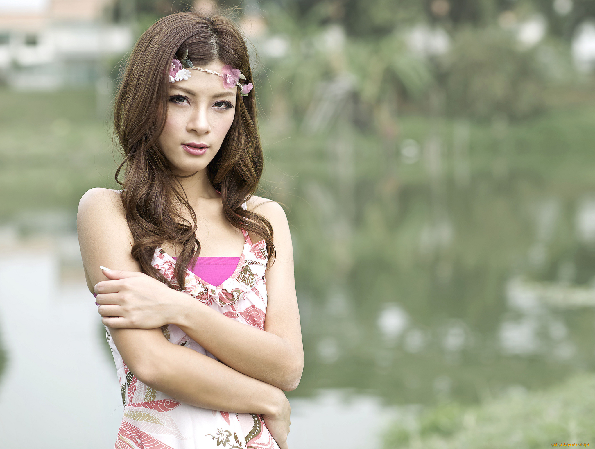 девушки, fion, lau, взгляд, лицо