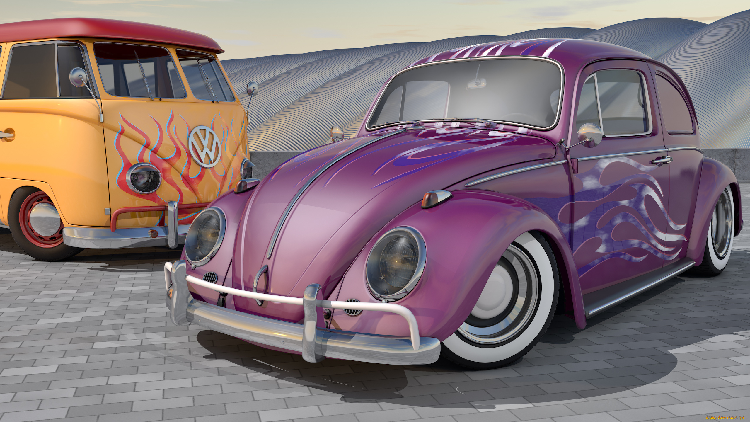 автомобили, 3д, автомобиль