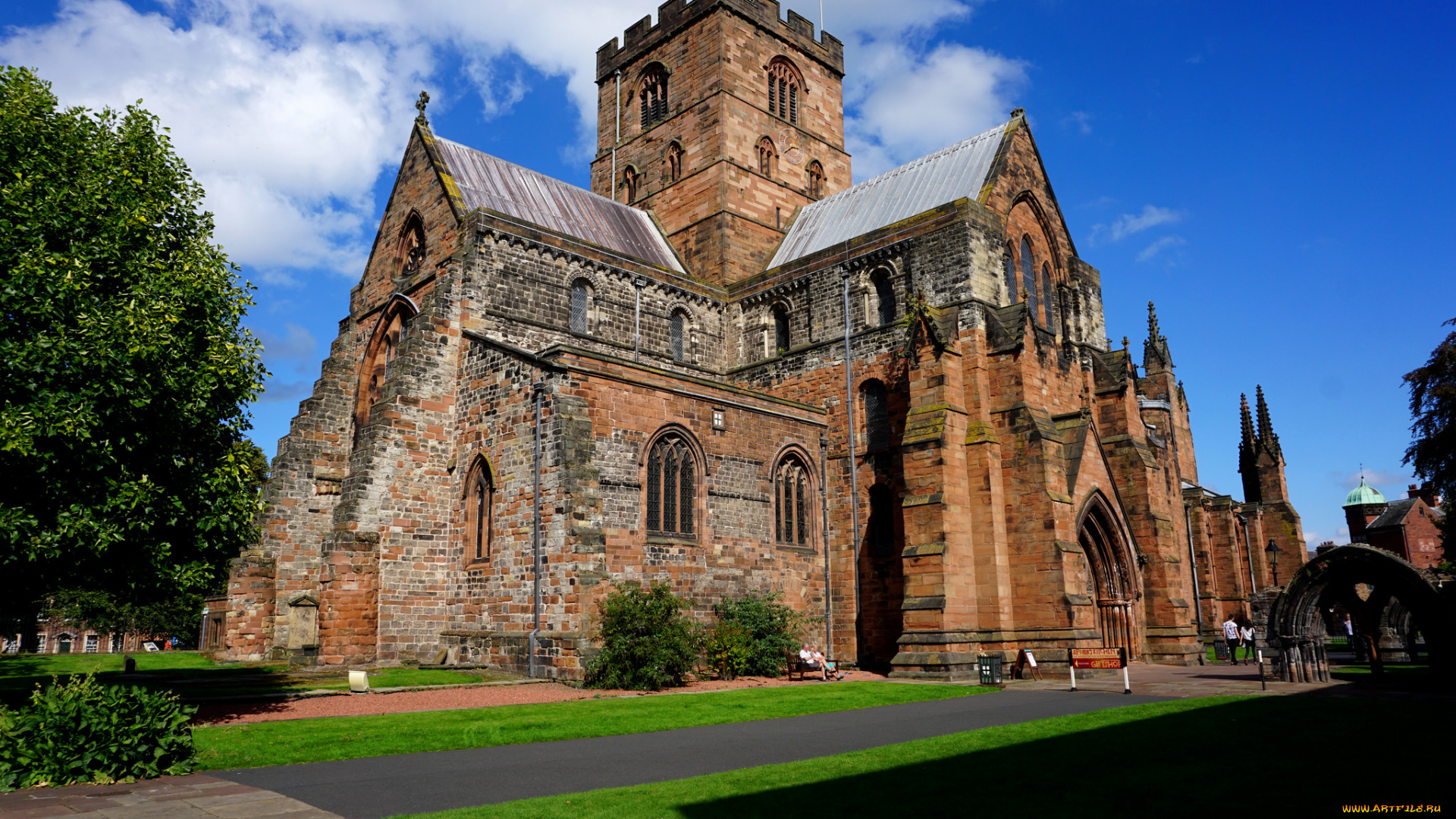 carlisle, cathedral, города, -, католические, соборы, , костелы, , аббатства, собор