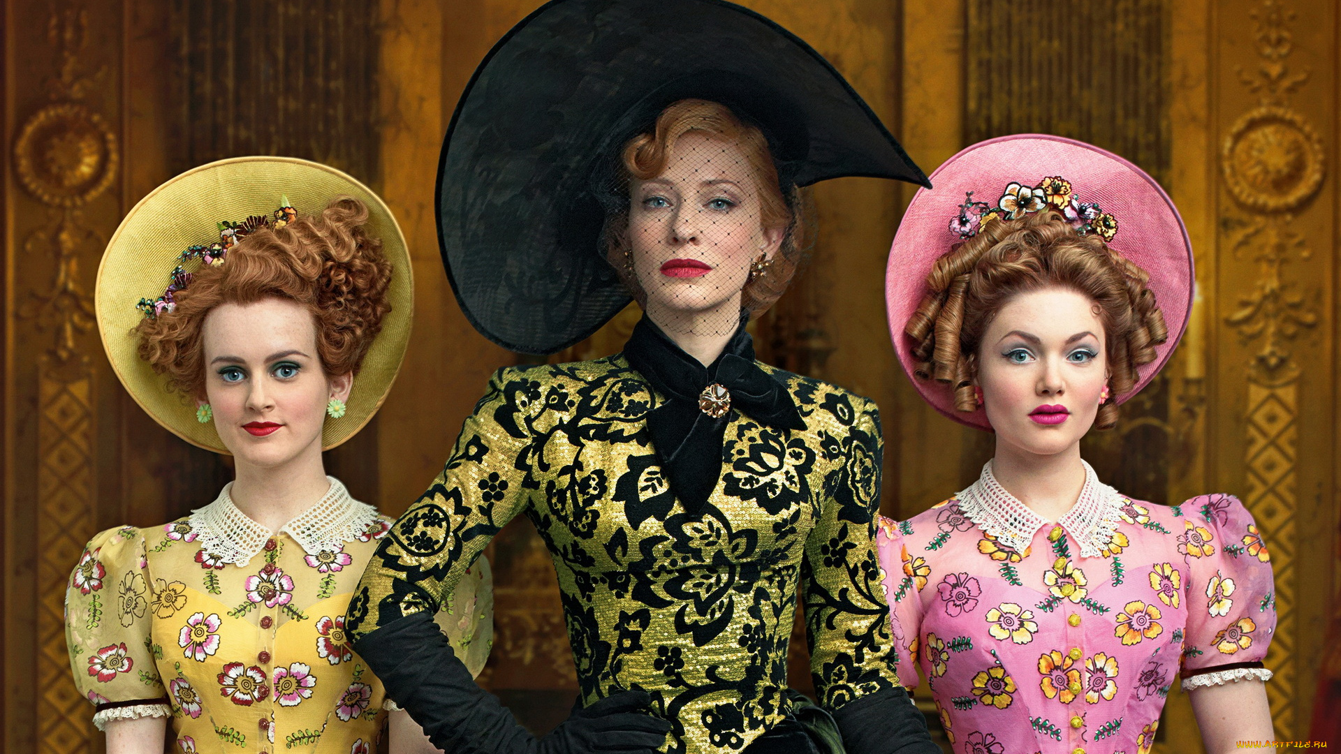 cinderella, , 2015, кино, фильмы, cinderella, , 2015, шляпы, девушки