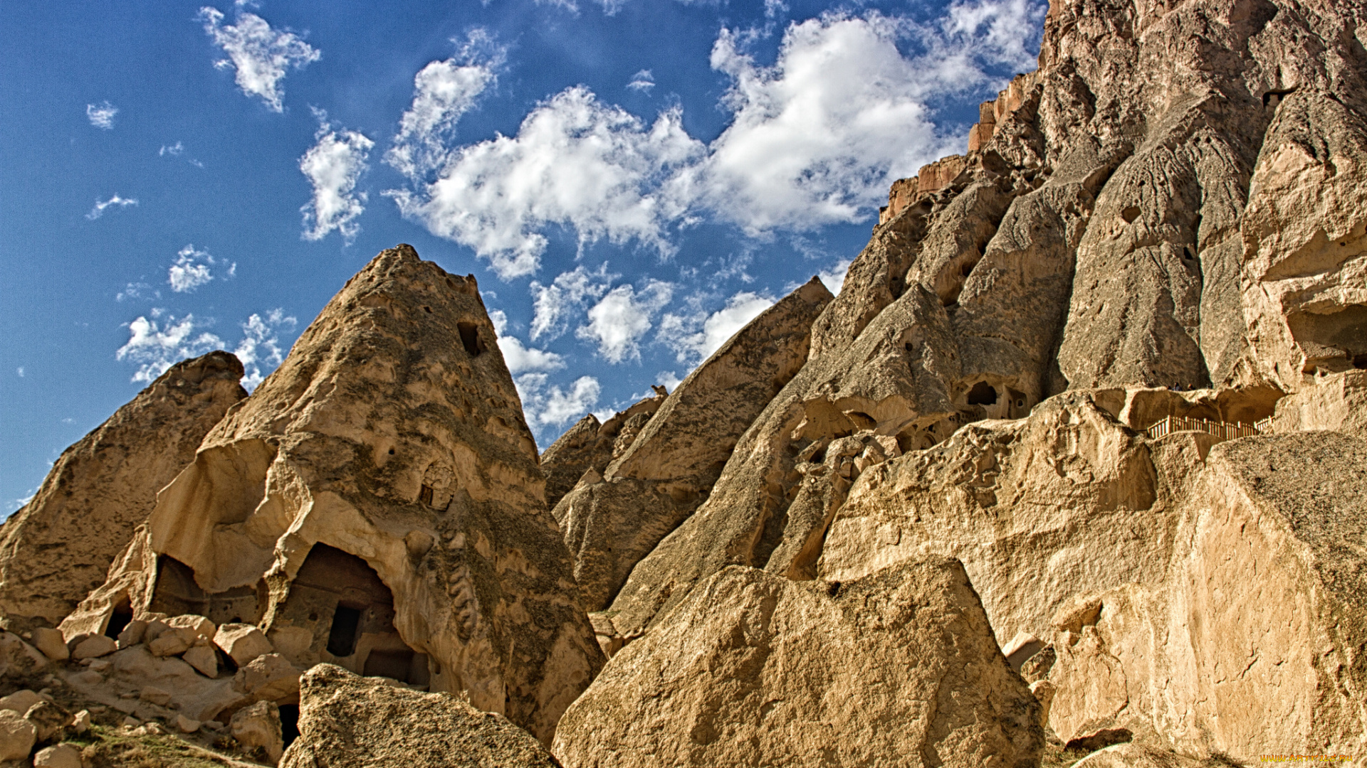 города, -, исторические, , архитектурные, памятники, древний, город, внутренние, строения, скала