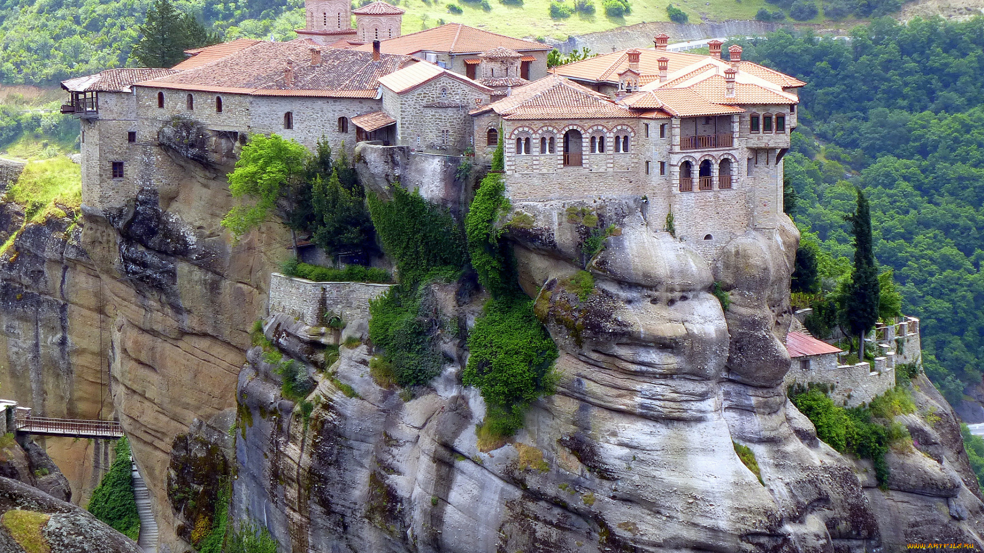 holy, trinity, monastery, at, holy, meteora, , greece, города, -, православные, церкви, , монастыри, монастырь, утес