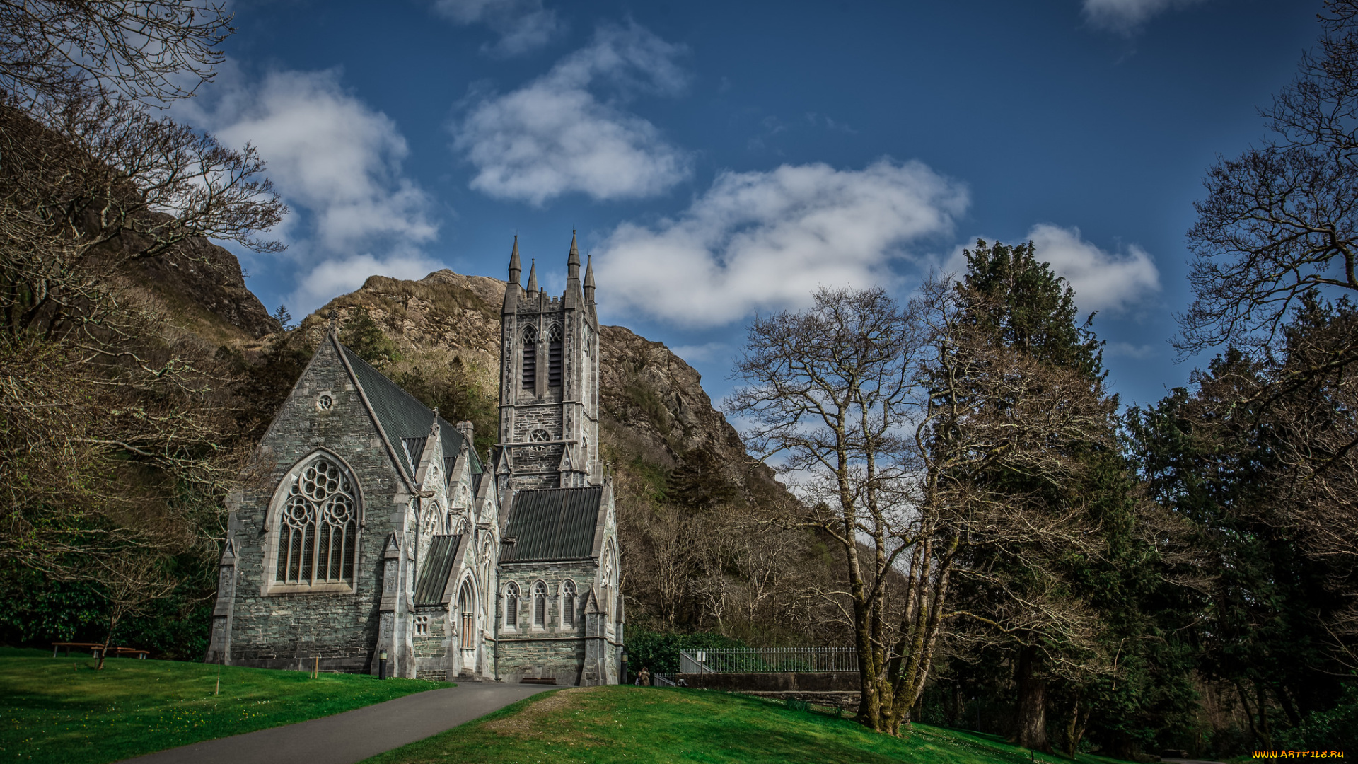 kylemoor, abby, church, города, -, католические, соборы, , костелы, , аббатства, монастырь, ирландия