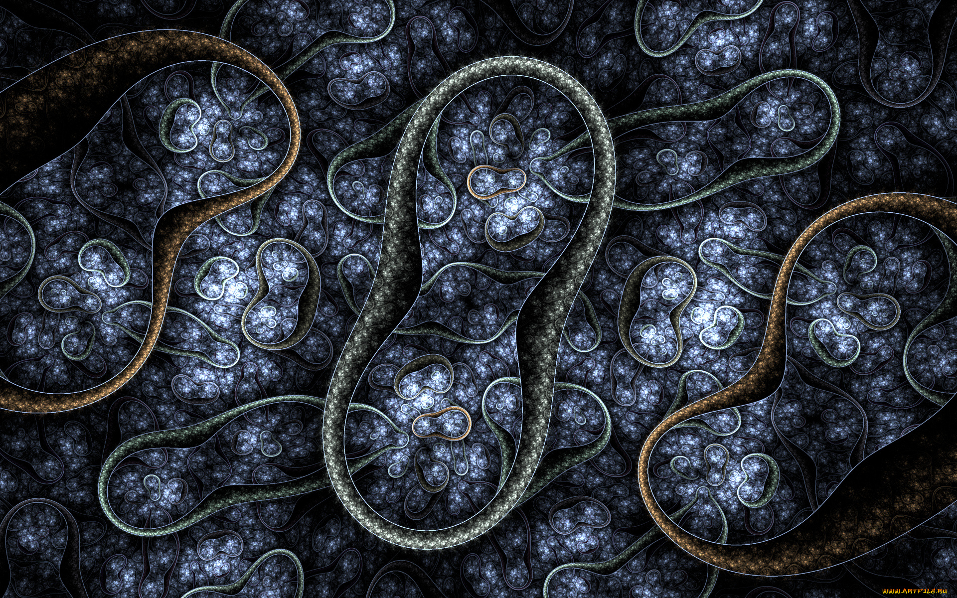 3д, графика, фракталы, , fractal, фон, узор, цвета